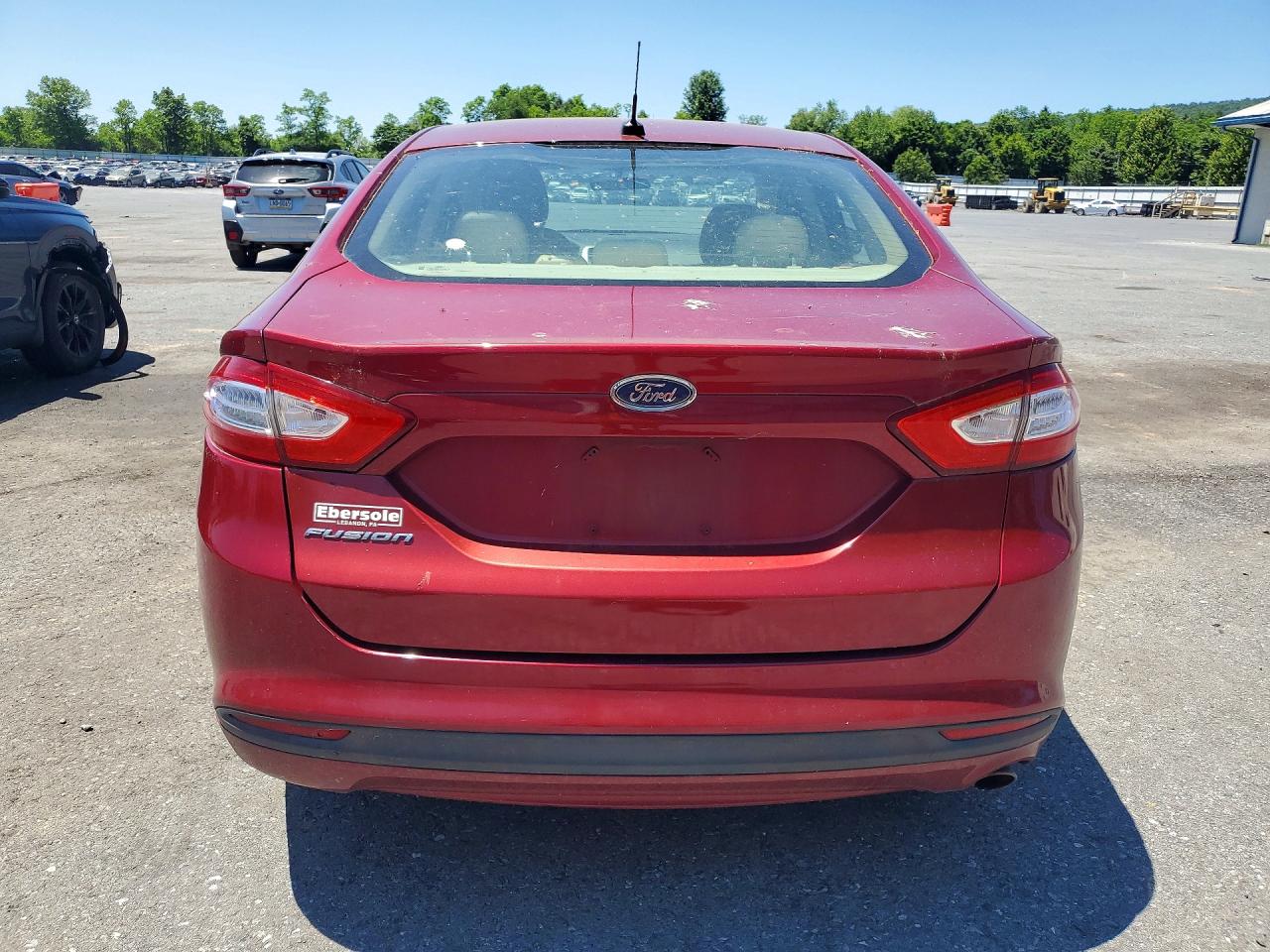 2014 Ford Fusion Se Темно-бордовый vin: 1FA6P0H76E5403441