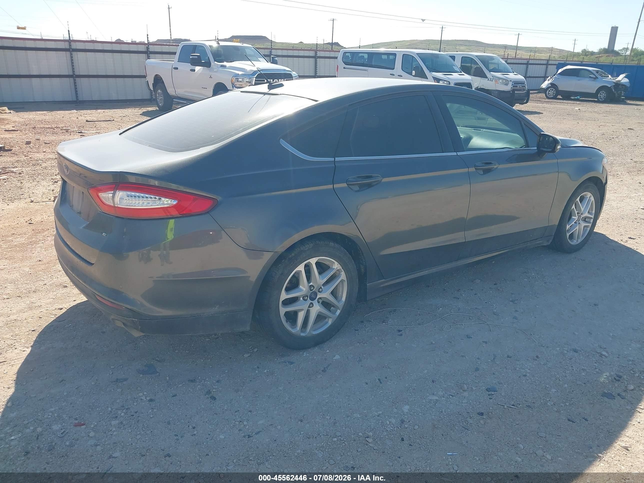 2015 Ford Fusion Se Gray vin: 1FA6P0H76F5108938