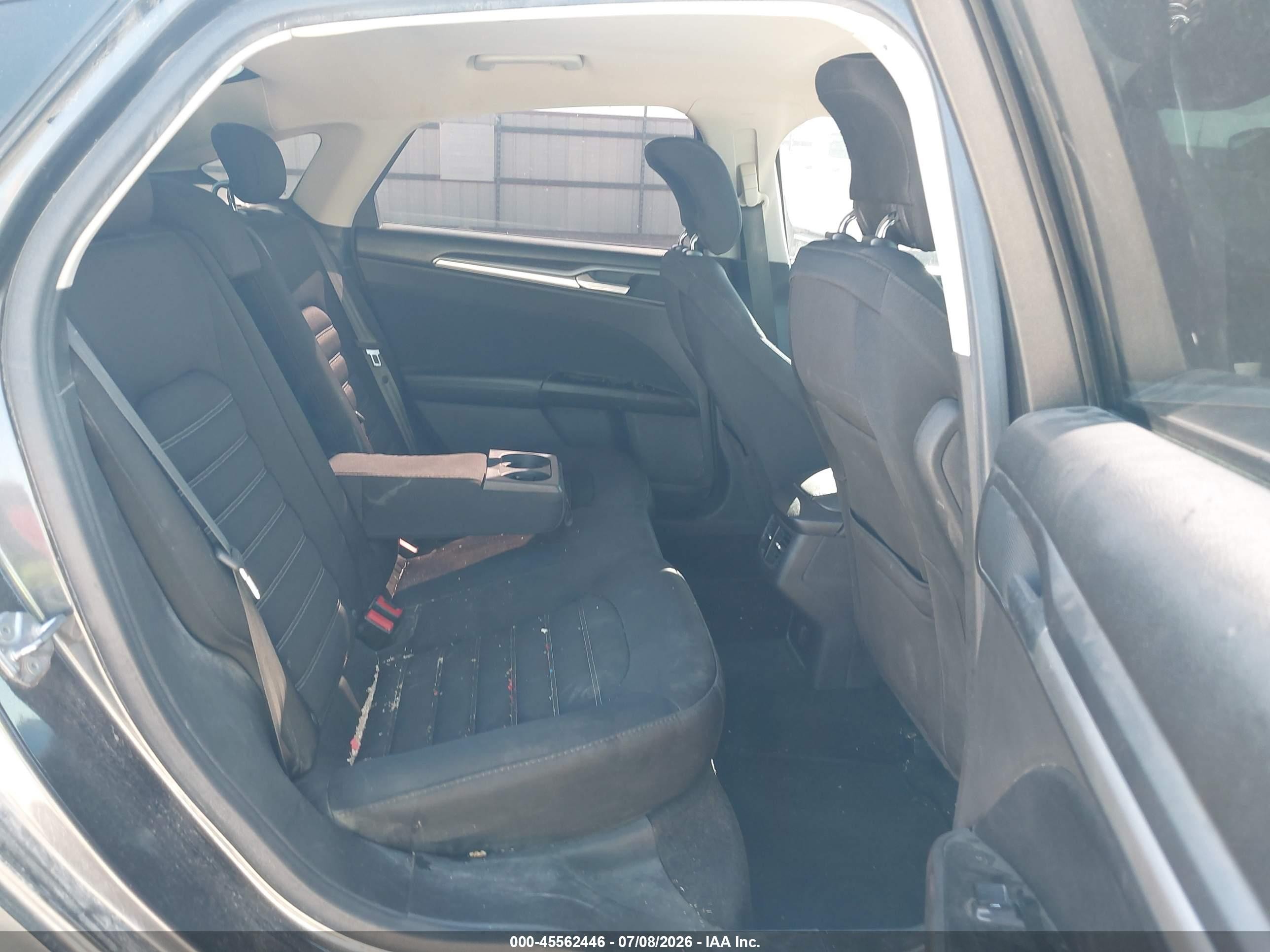 2015 Ford Fusion Se Gray vin: 1FA6P0H76F5108938