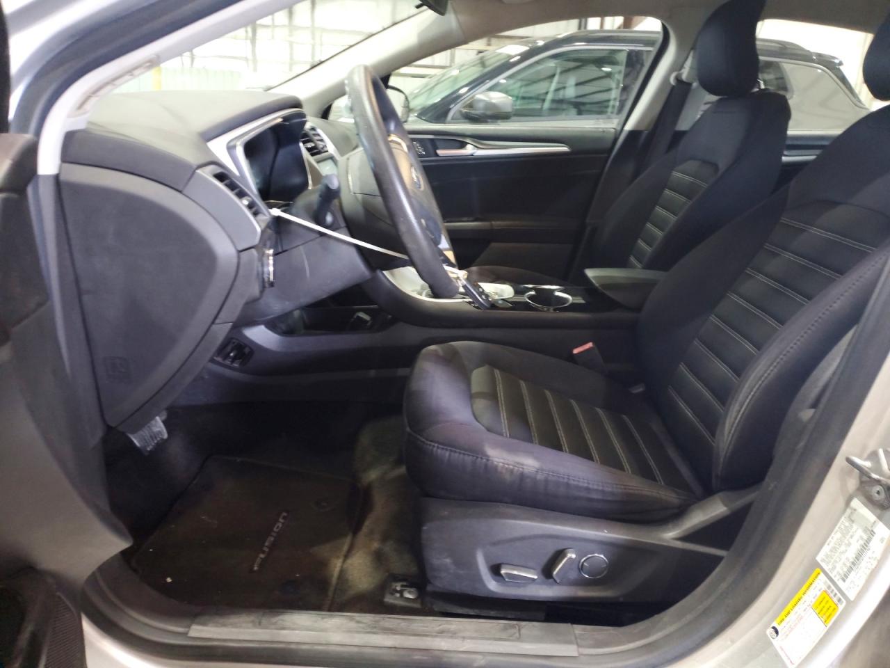 2015 Ford Fusion Se Silver vin: 1FA6P0H76F5111967