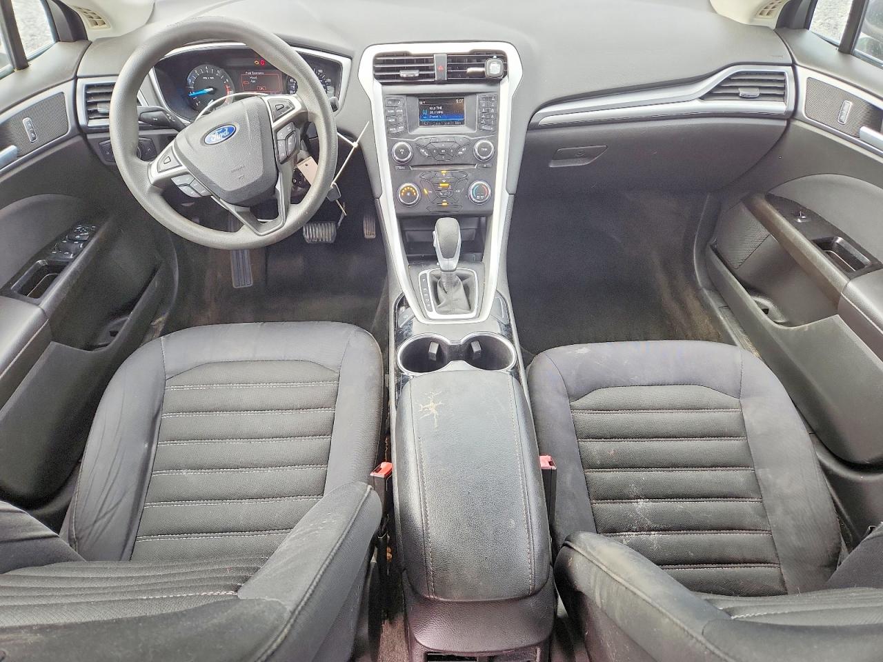 2015 Ford Fusion Se Gray vin: 1FA6P0H76F5112889