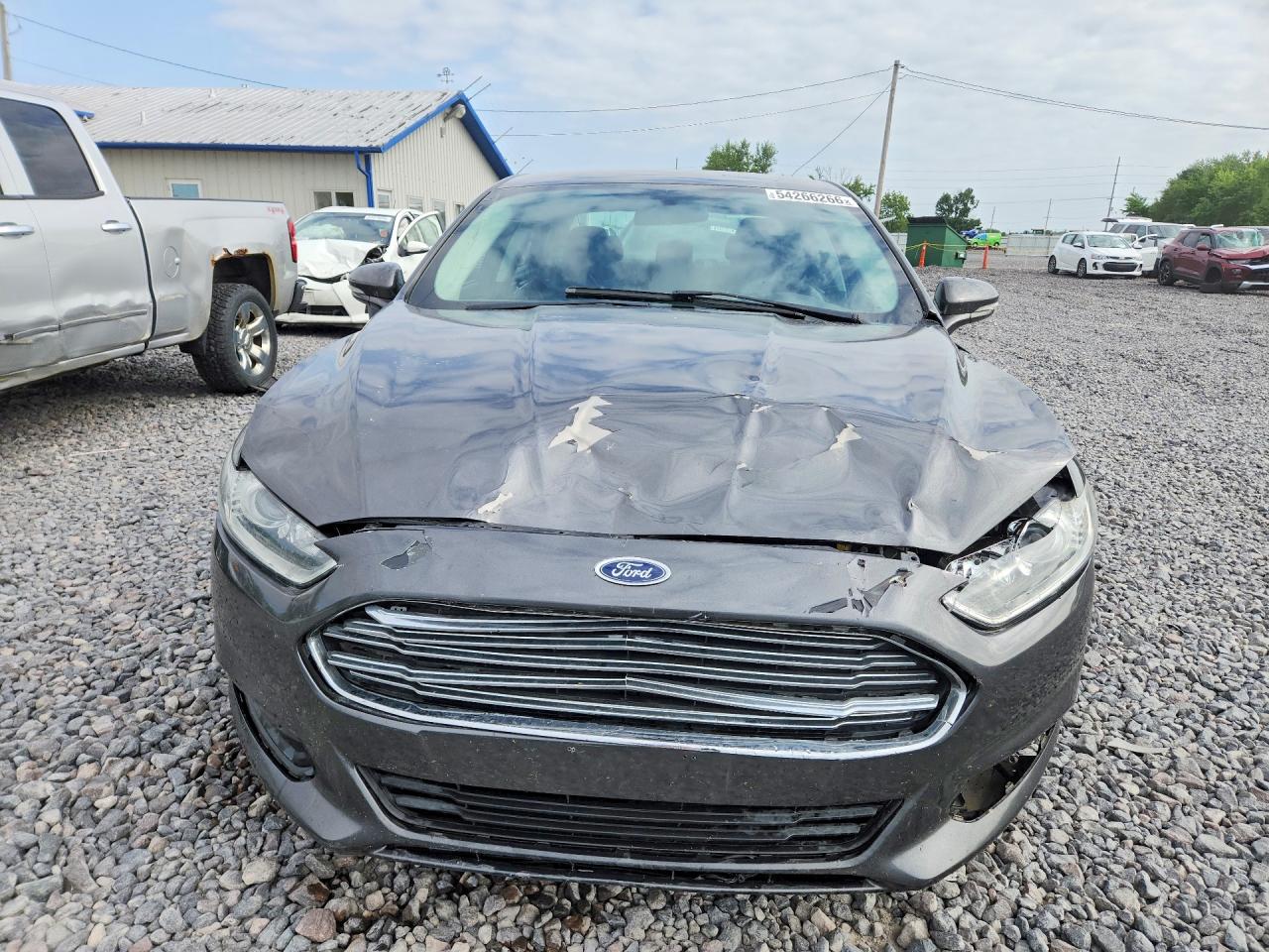 2015 Ford Fusion Se Gray vin: 1FA6P0H76F5112889