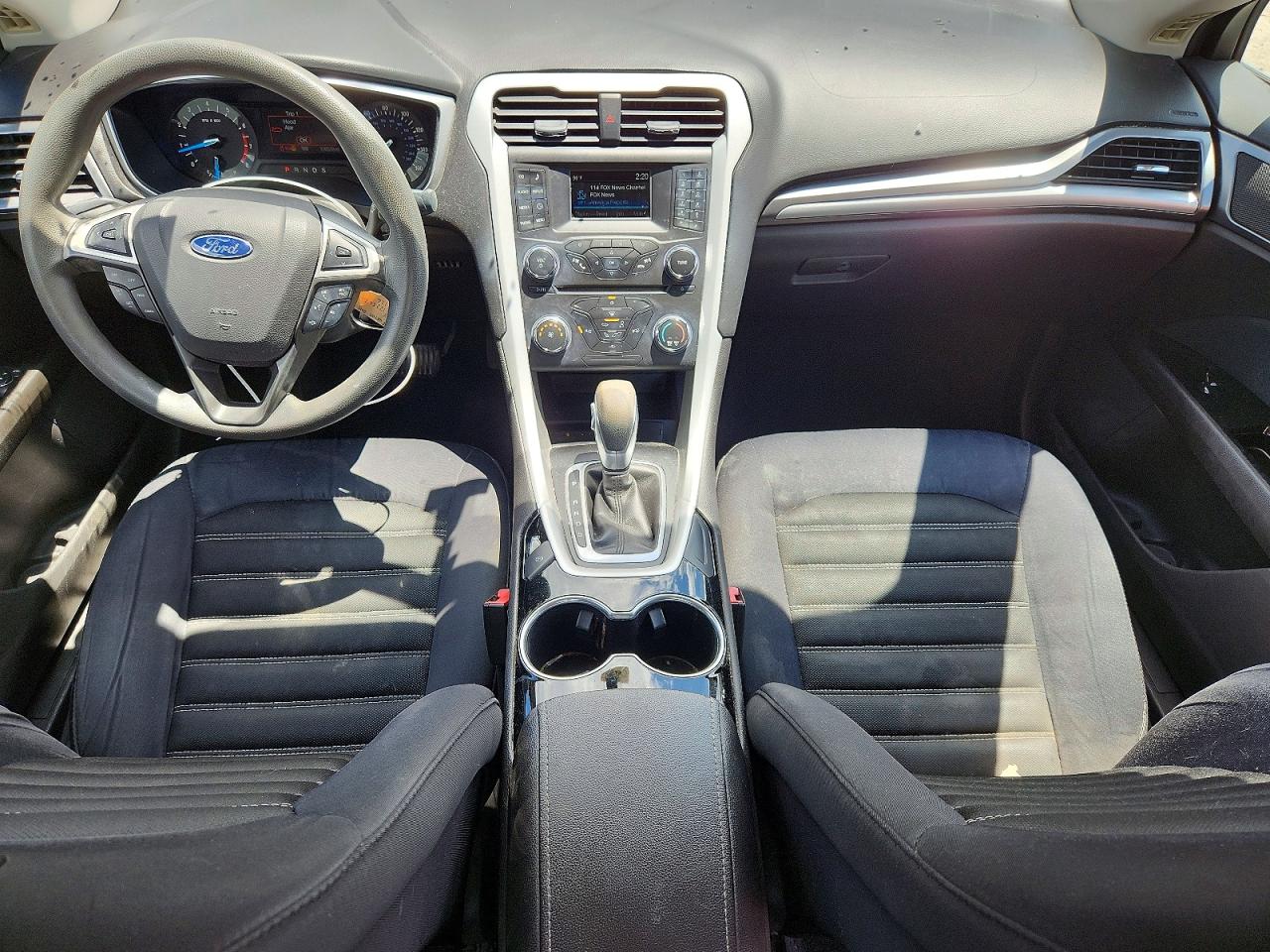 2015 Ford Fusion Se Gray vin: 1FA6P0H76F5123567