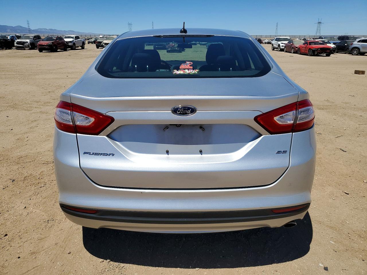 2015 Ford Fusion Se Silver vin: 1FA6P0H76F5125979