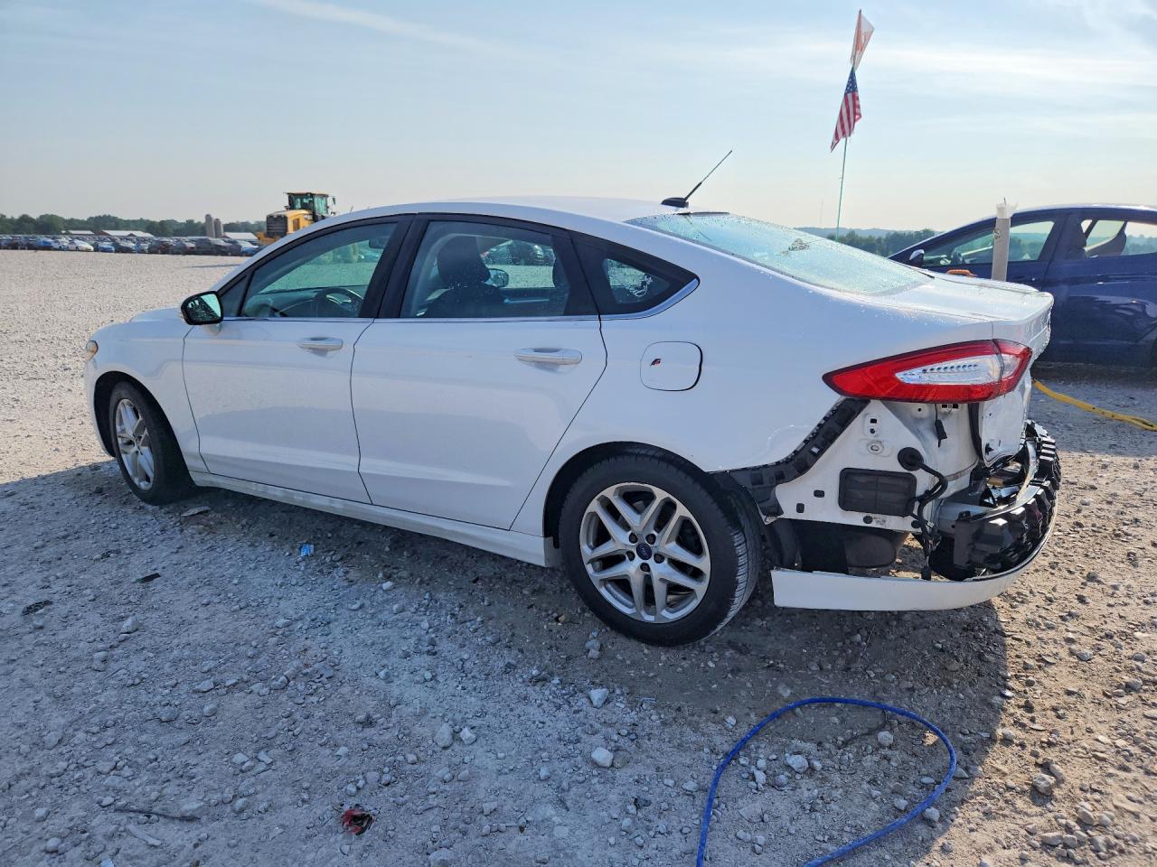 2015 Ford Fusion Se White vin: 1FA6P0H76F5129188