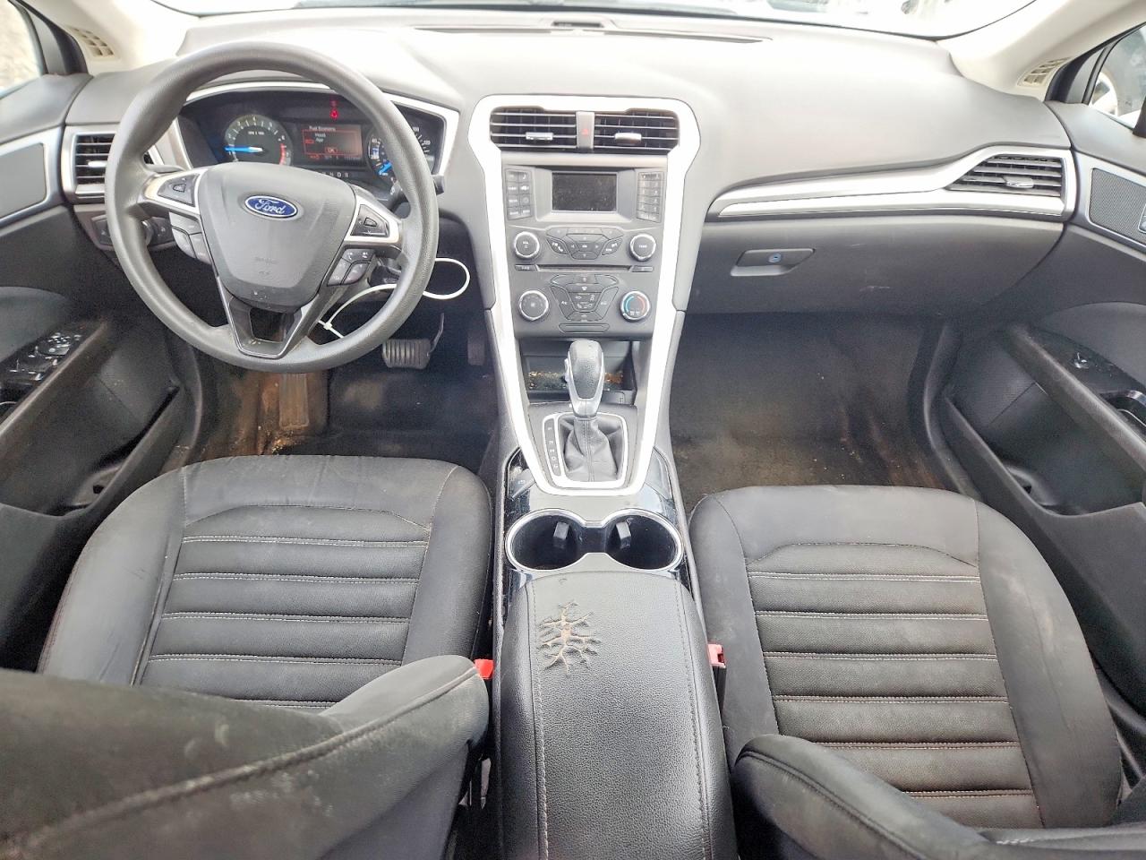 2015 Ford Fusion Se White vin: 1FA6P0H76F5129188
