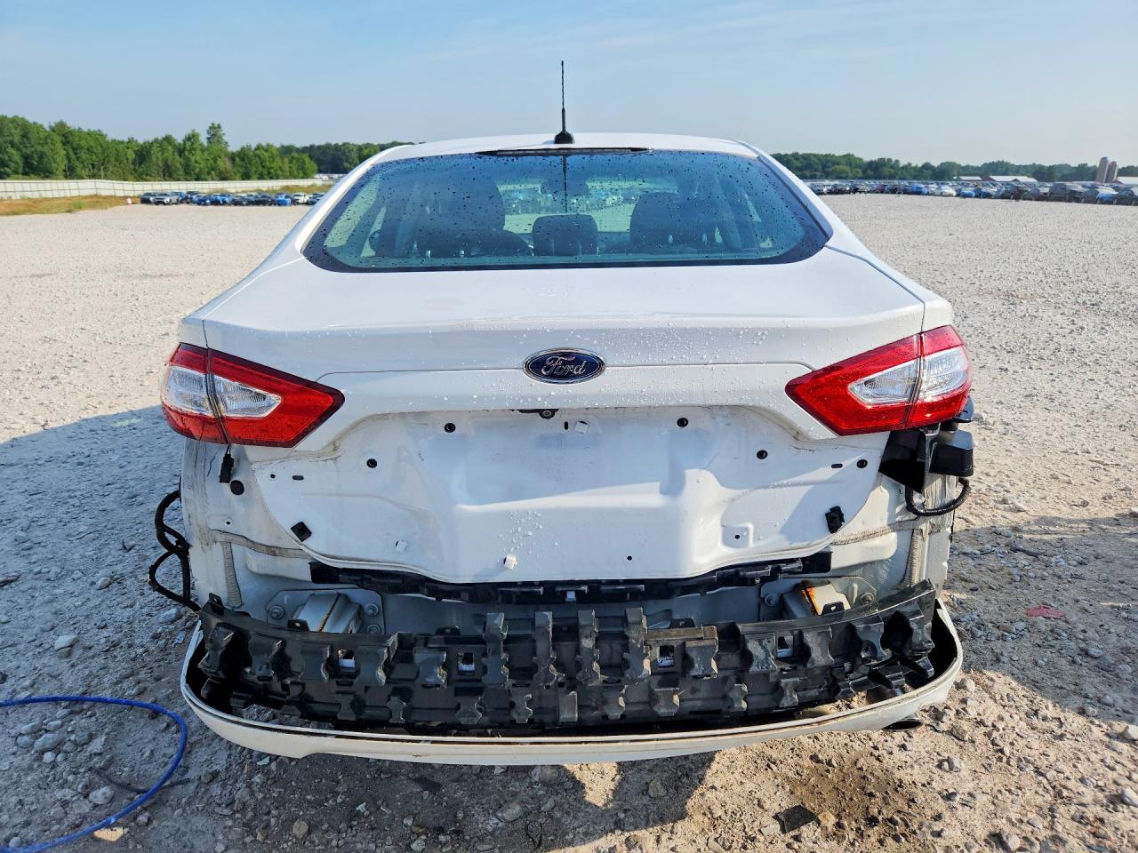 2015 Ford Fusion Se White vin: 1FA6P0H76F5129188
