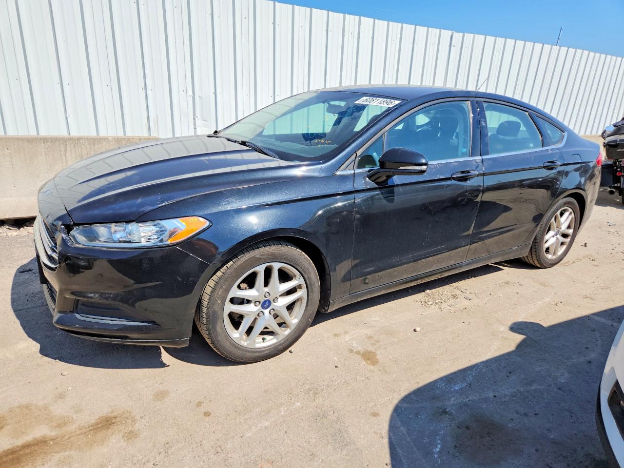 2014 Ford Fusion Se Black vin: 1FA6P0H77E5360132