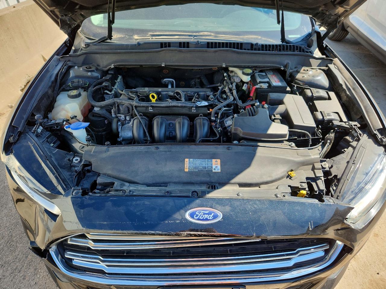 2014 Ford Fusion Se Black vin: 1FA6P0H77E5360132