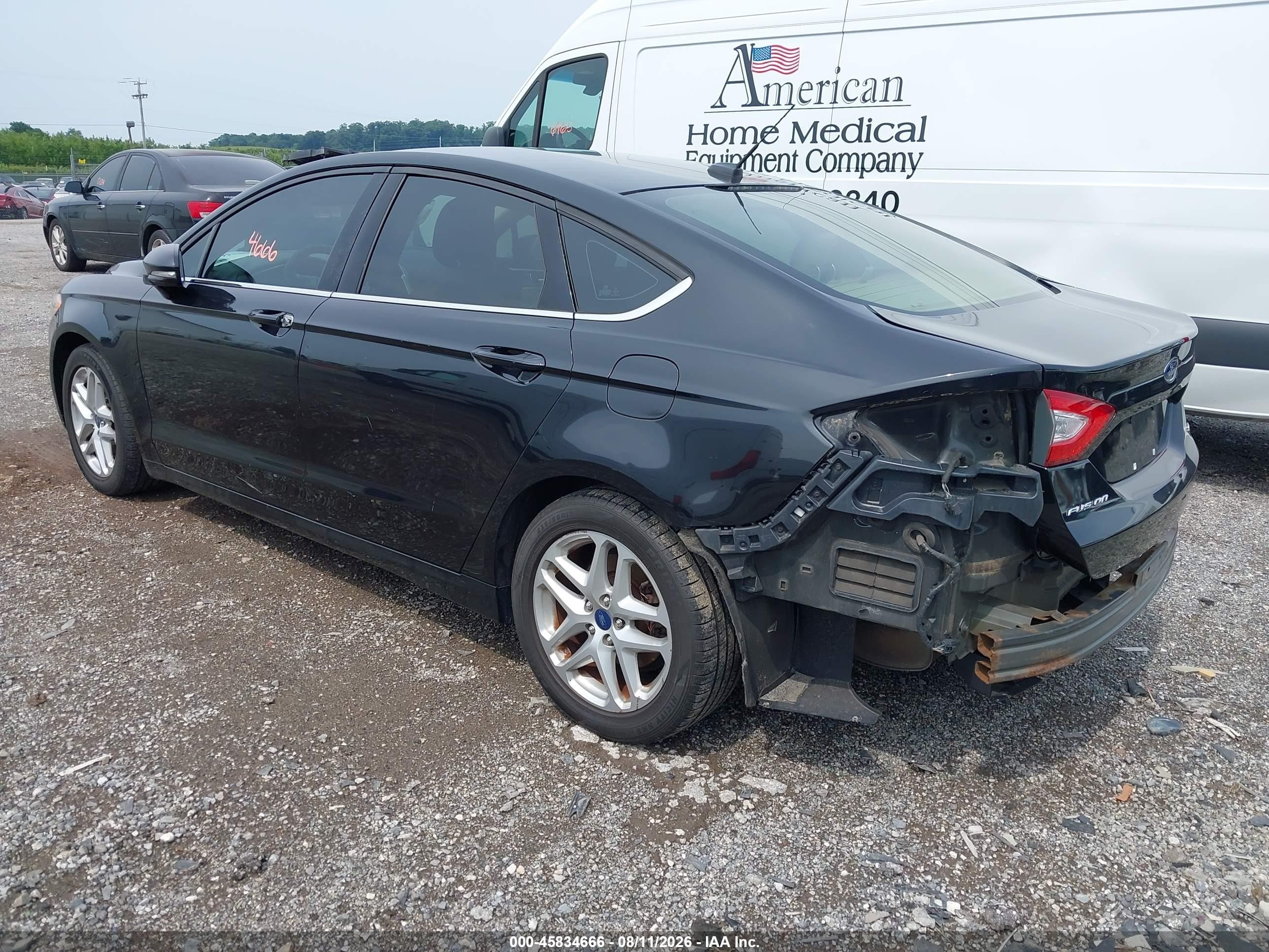 2014 Ford Fusion Se Черный vin: 1FA6P0H77E5374029