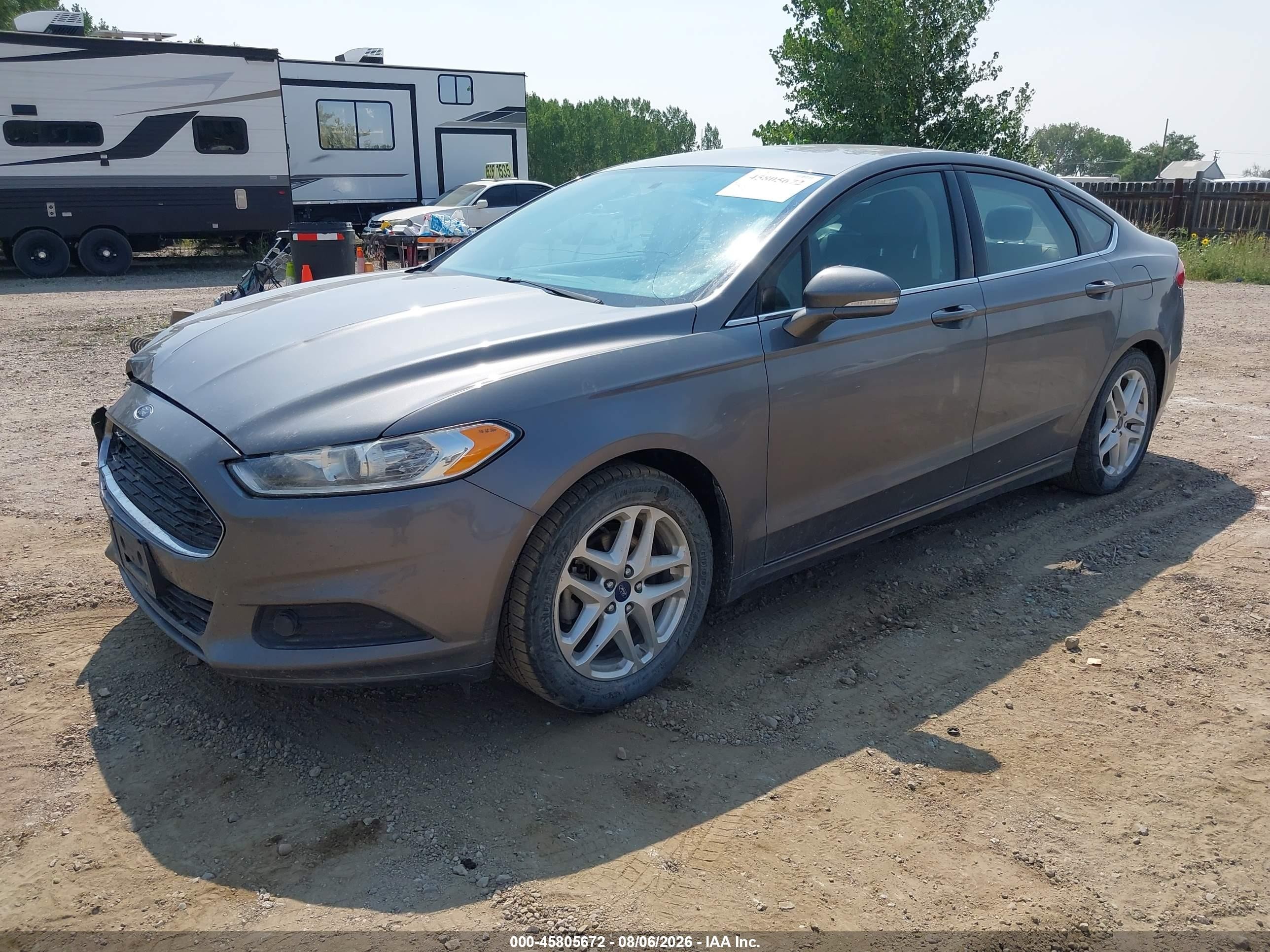 2014 Ford Fusion Se Silver vin: 1FA6P0H77E5389310