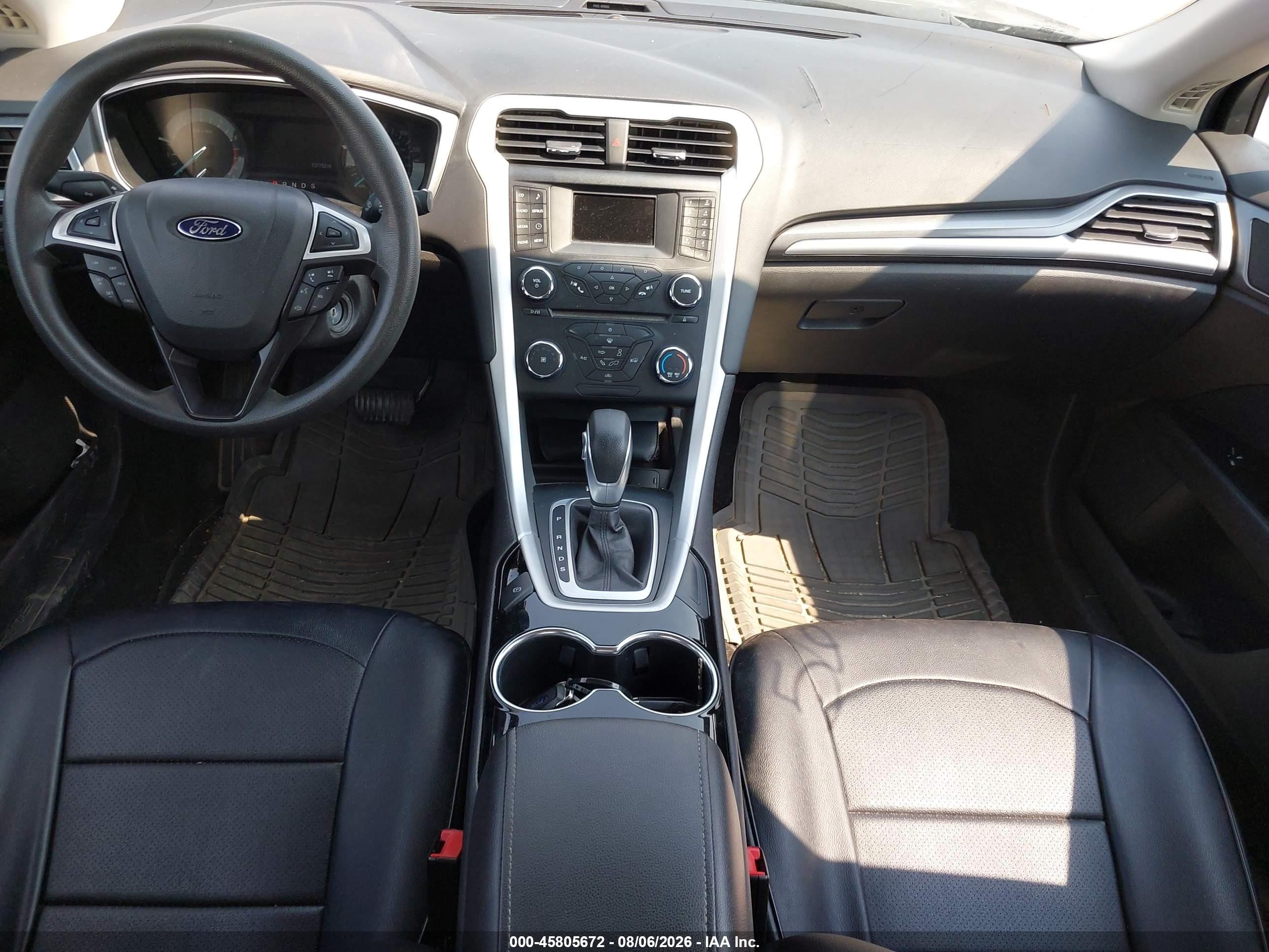 2014 Ford Fusion Se Silver vin: 1FA6P0H77E5389310