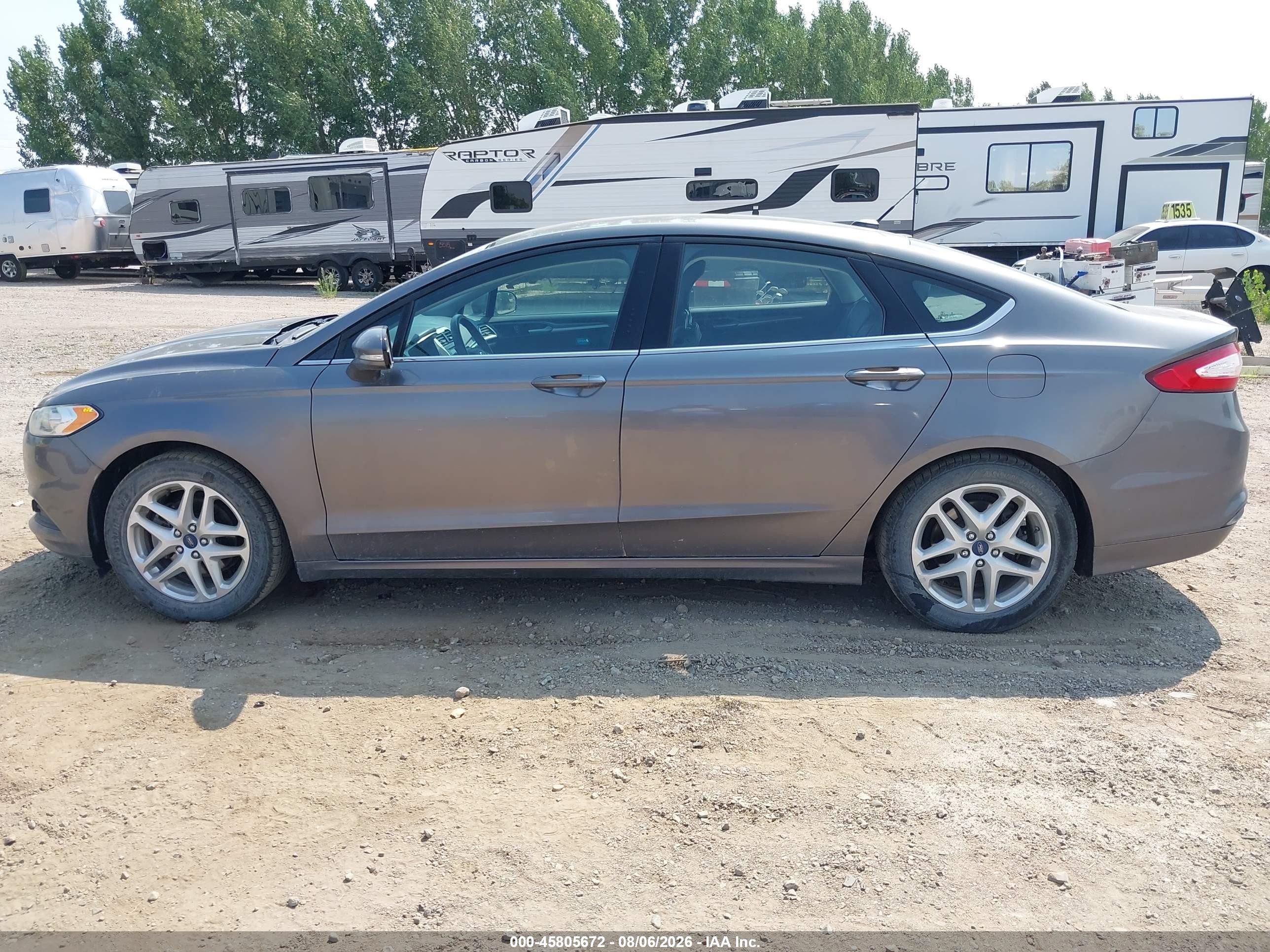2014 Ford Fusion Se Silver vin: 1FA6P0H77E5389310