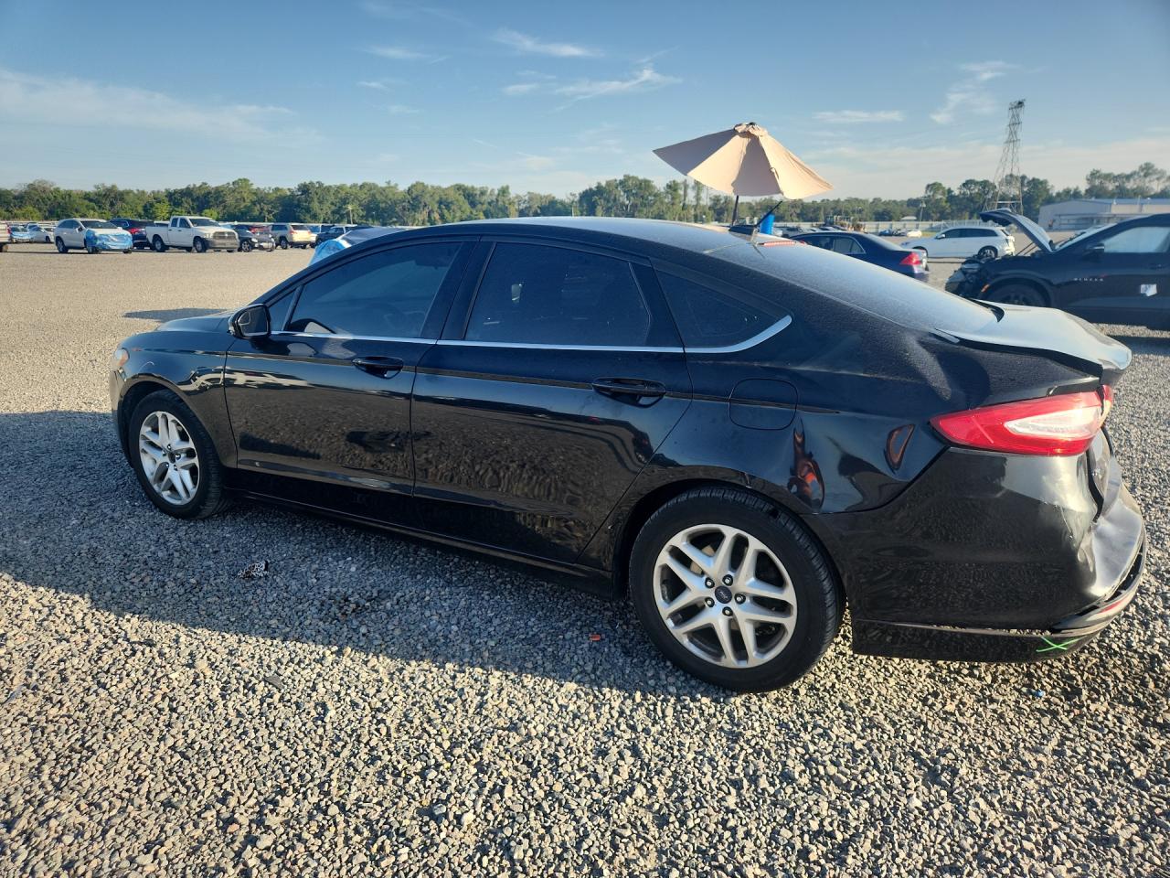 2014 Ford Fusion Se Black vin: 1FA6P0H77E5390196