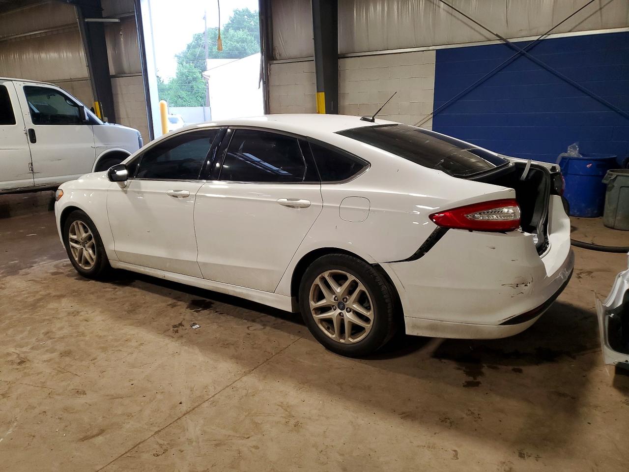 2015 Ford Fusion Se White vin: 1FA6P0H77F5101464