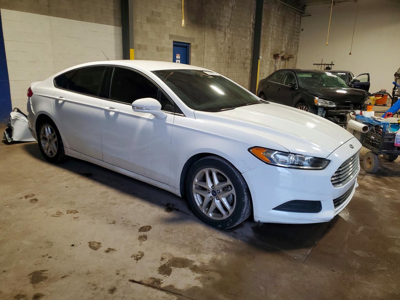 2015 Ford Fusion Se White vin: 1FA6P0H77F5101464