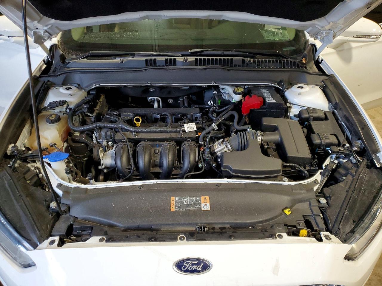 2015 Ford Fusion Se White vin: 1FA6P0H77F5101464