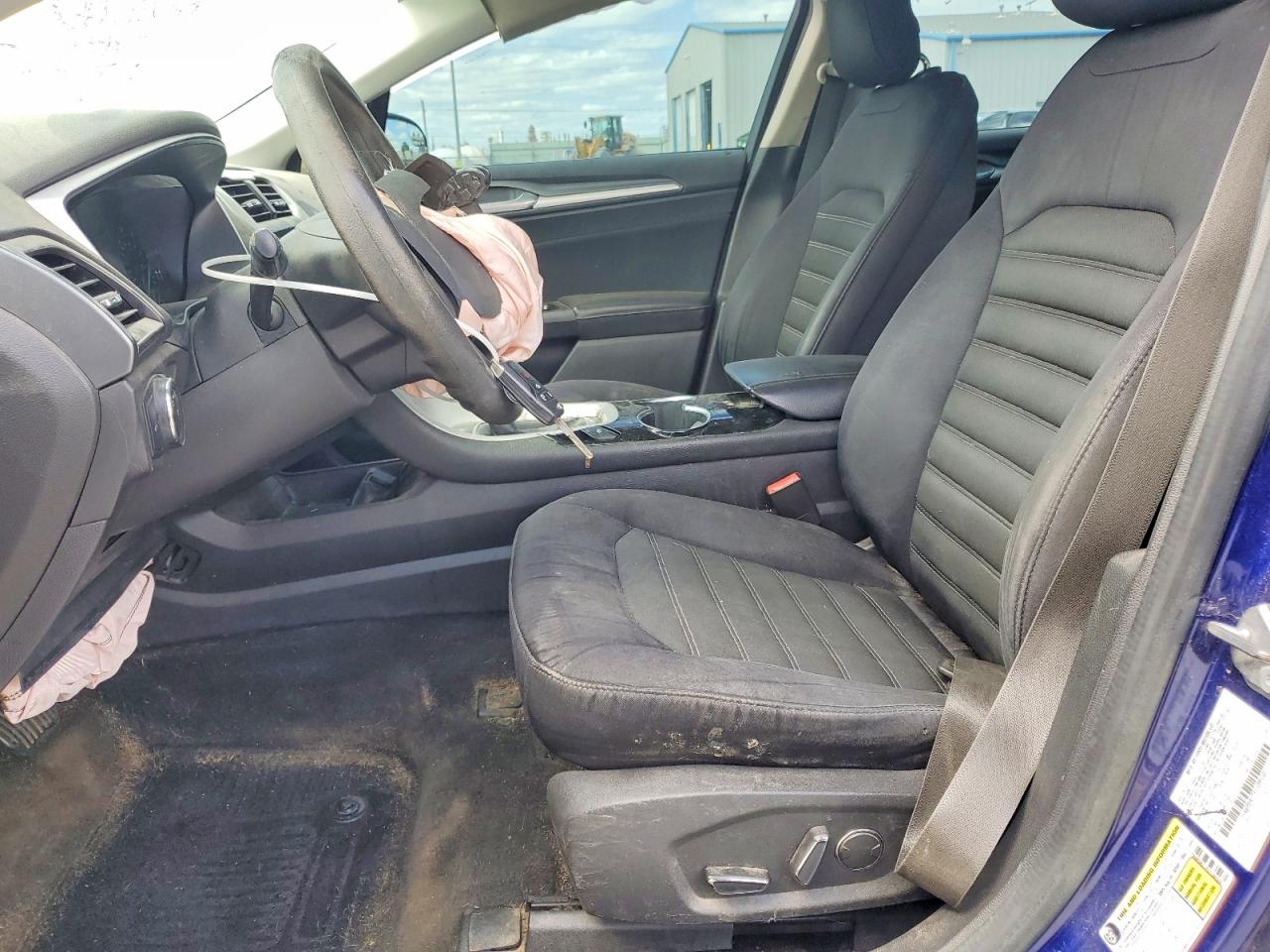 2015 Ford Fusion Blue vin: 1FA6P0H77F5109550
