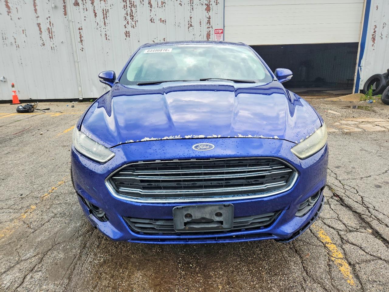 2015 Ford Fusion Se Blue vin: 1FA6P0H77F5114103