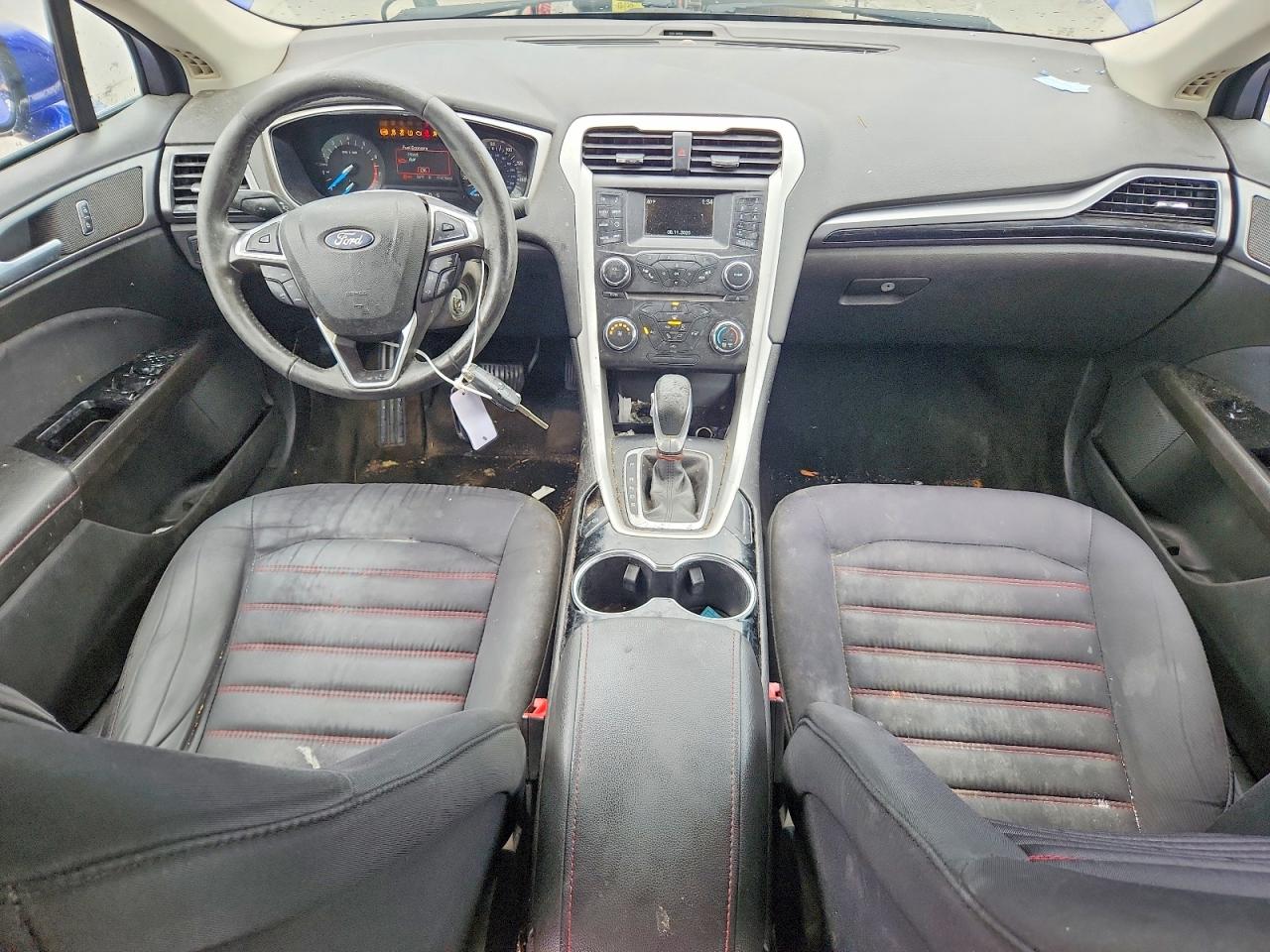 2015 Ford Fusion Se Blue vin: 1FA6P0H77F5114103