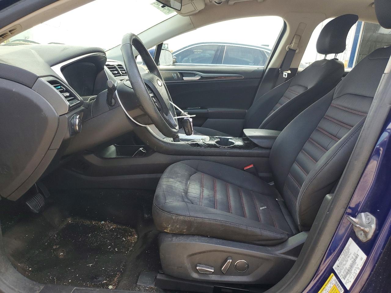 2015 Ford Fusion Se Blue vin: 1FA6P0H77F5114103