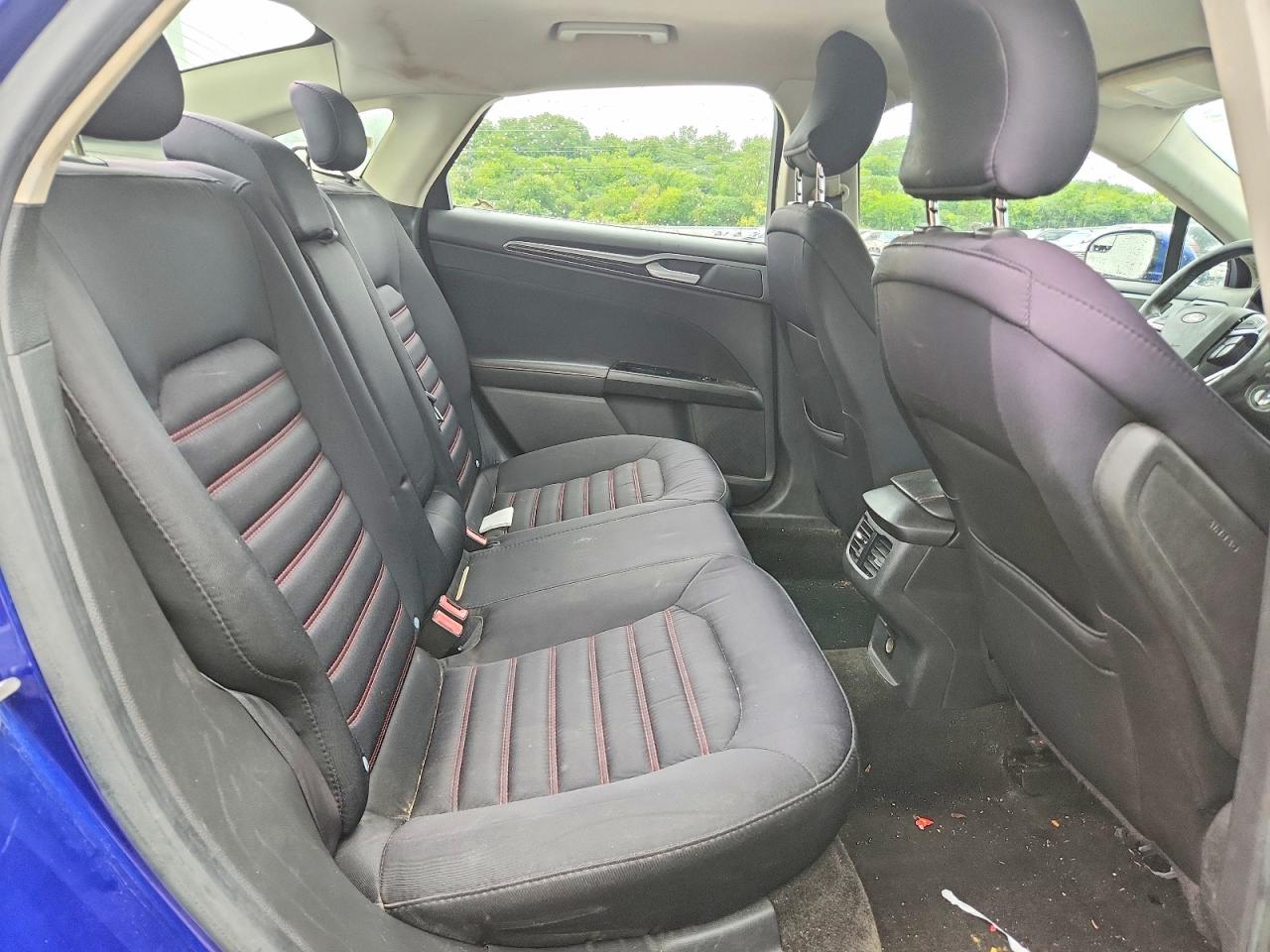 2015 Ford Fusion Se Blue vin: 1FA6P0H77F5114103