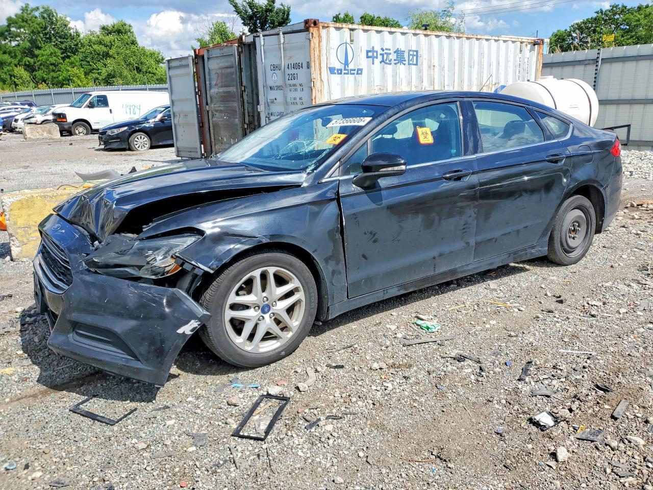2015 Ford Fusion Se Black vin: 1FA6P0H77F5115560
