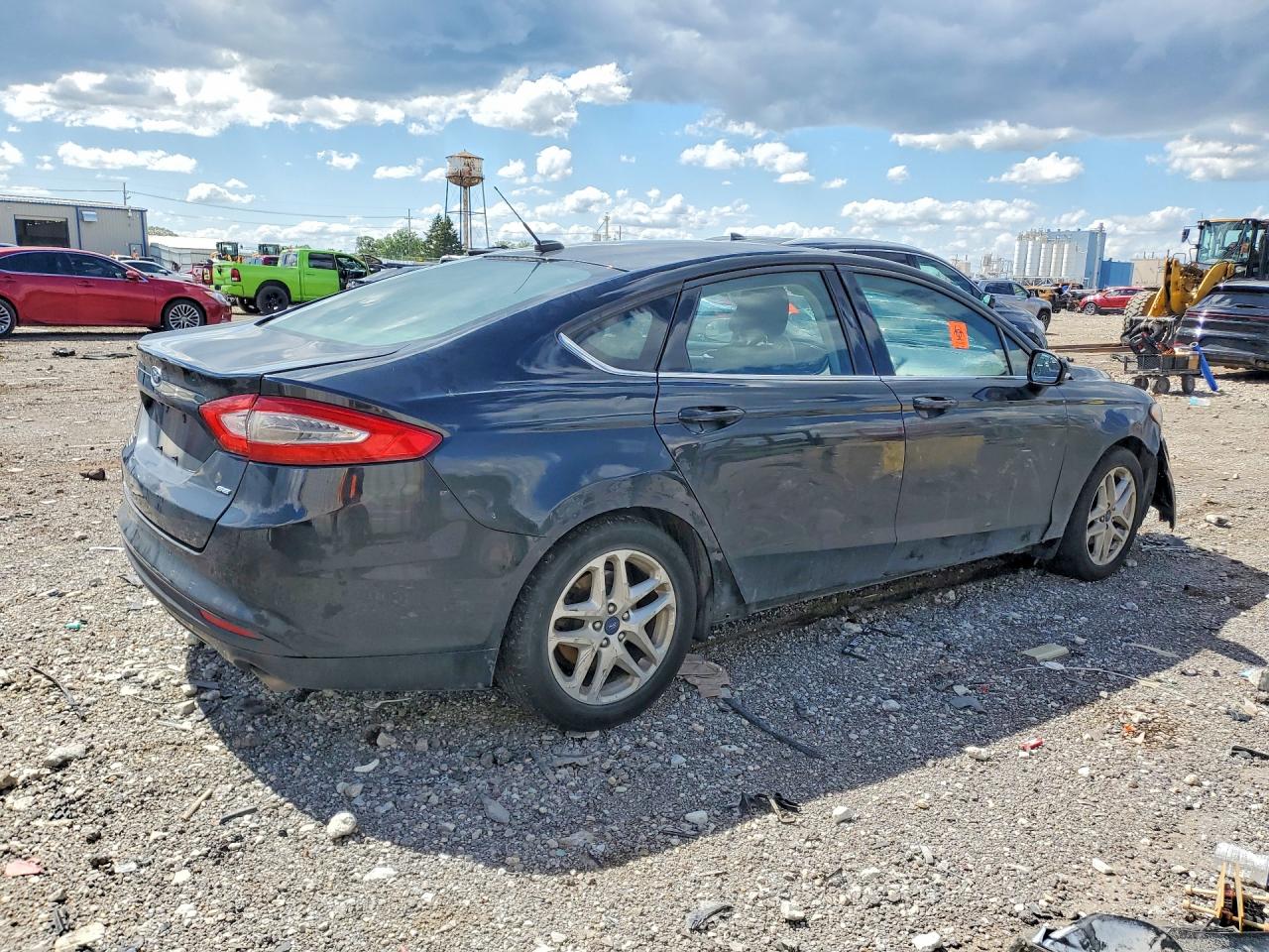 2015 Ford Fusion Se Black vin: 1FA6P0H77F5115560