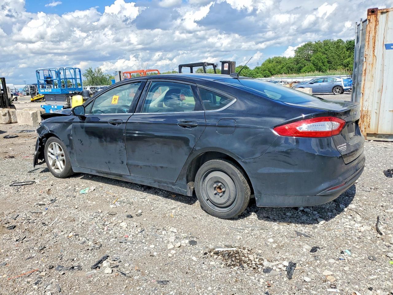 2015 Ford Fusion Se Black vin: 1FA6P0H77F5115560
