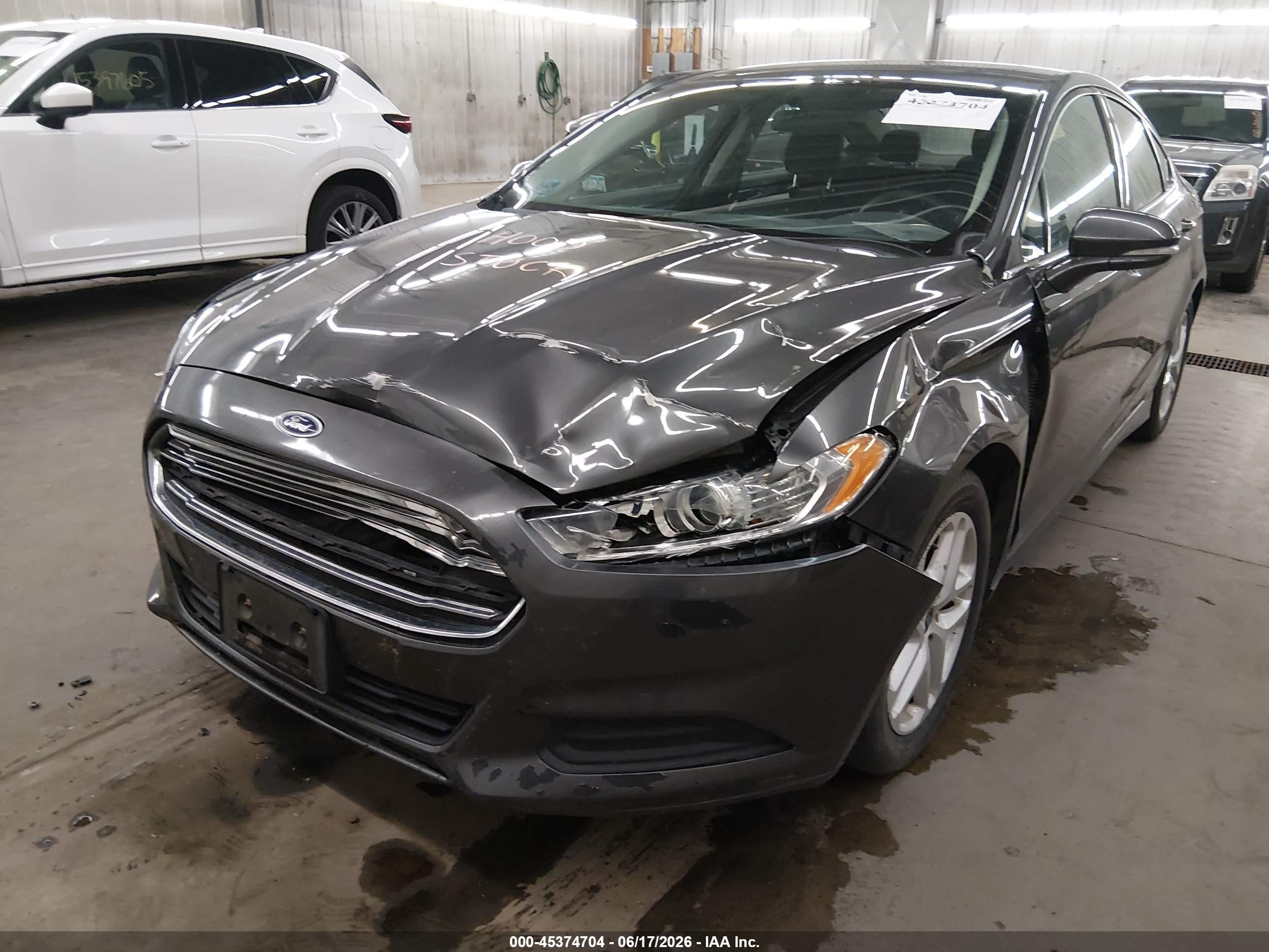 2015 Ford Fusion Se Серый vin: 1FA6P0H77F5120208