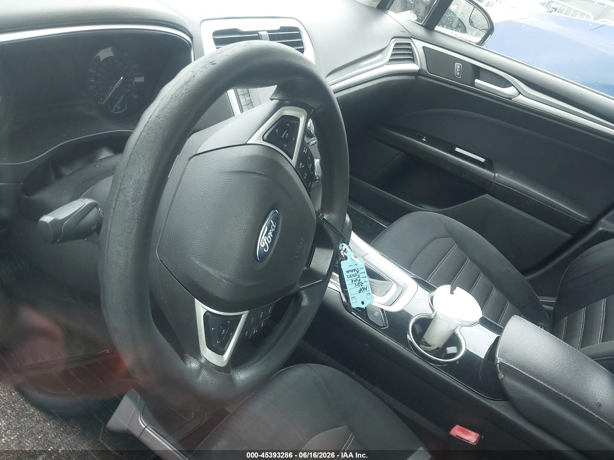 2015 Ford Fusion Se Green vin: 1FA6P0H77F5120340