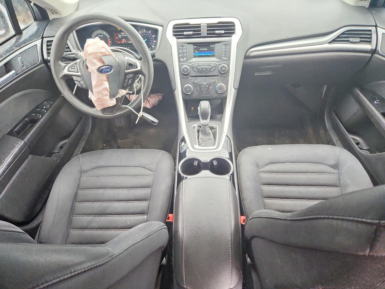 2015 Ford Fusion Se White vin: 1FA6P0H77F5130530