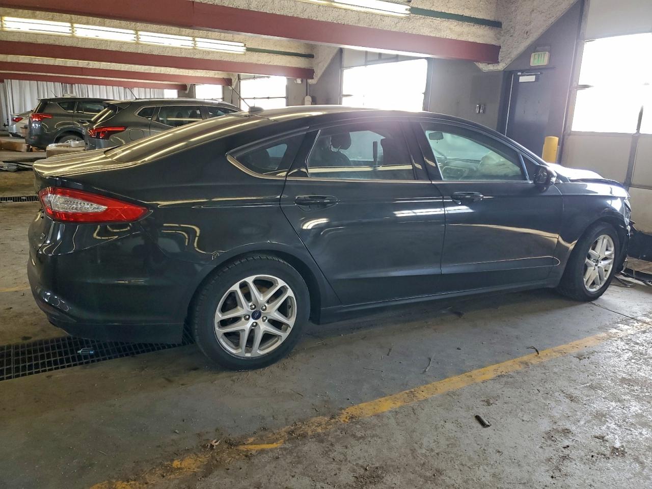 2014 Ford Fusion Se Black vin: 1FA6P0H78E5372435