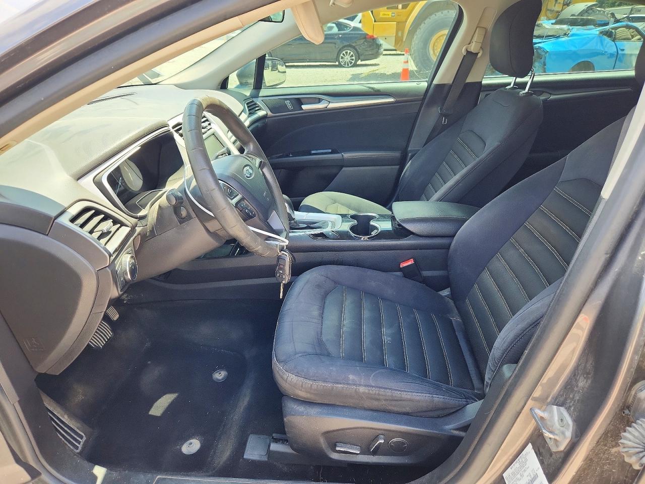 2014 Ford Fusion Se Gray vin: 1FA6P0H78E5372855