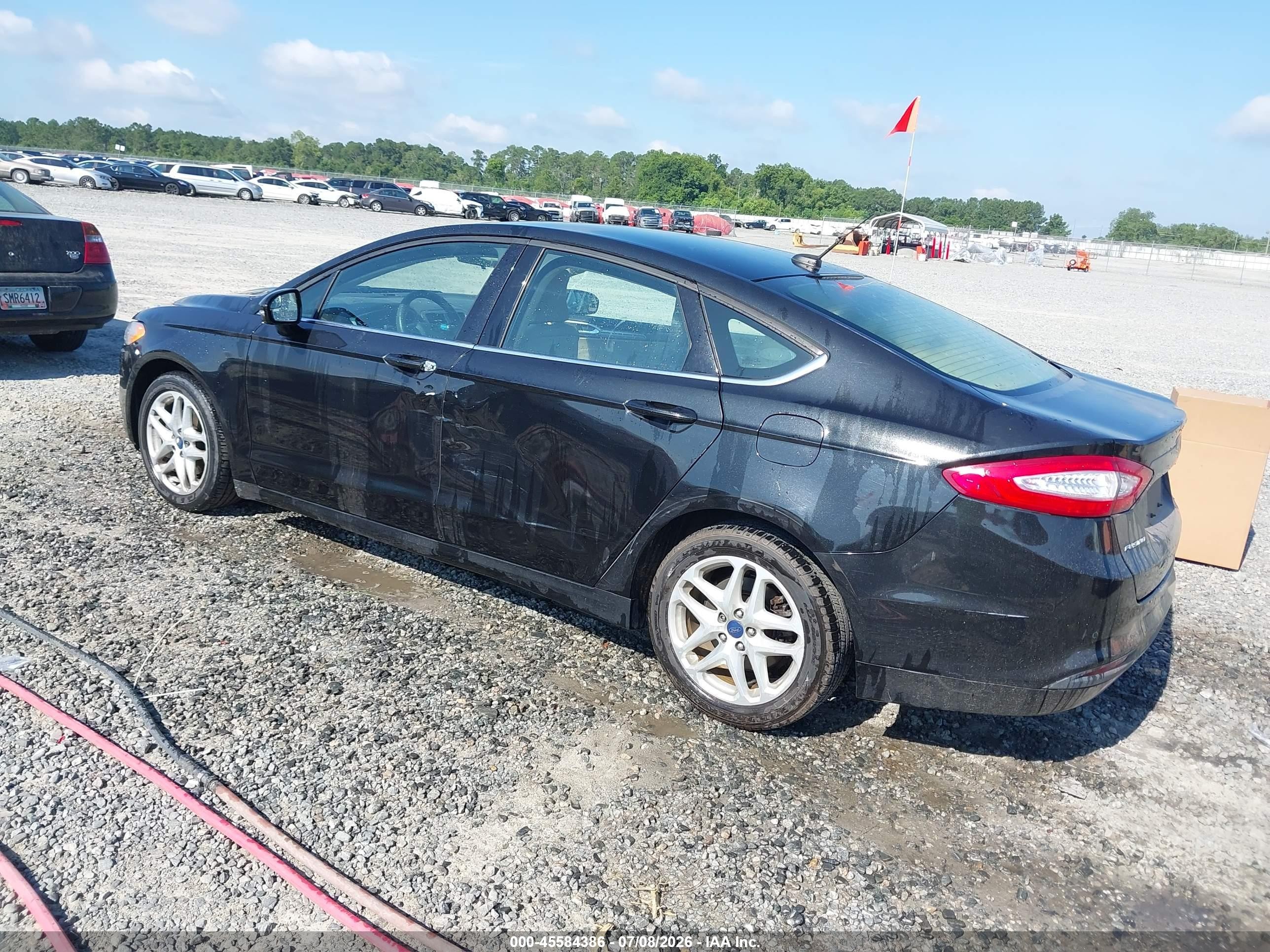 2014 Ford Fusion Se Черный vin: 1FA6P0H78E5396444
