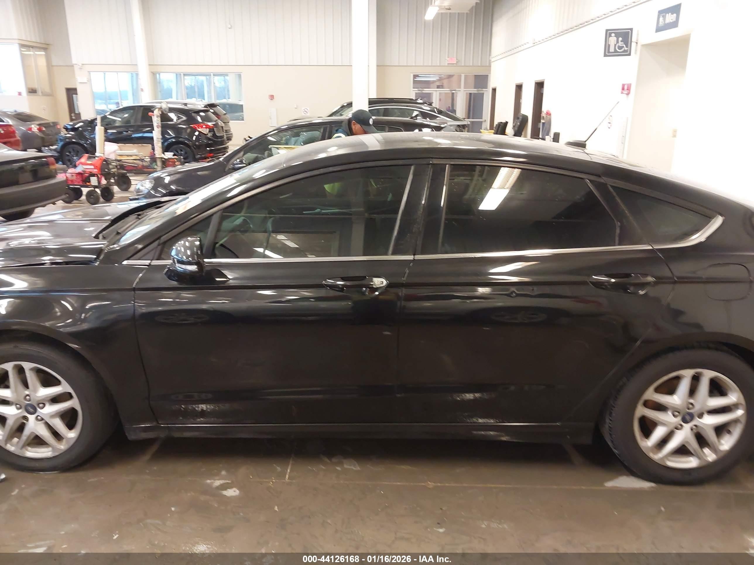 2014 Ford Fusion Se Black vin: 1FA6P0H78E5398100