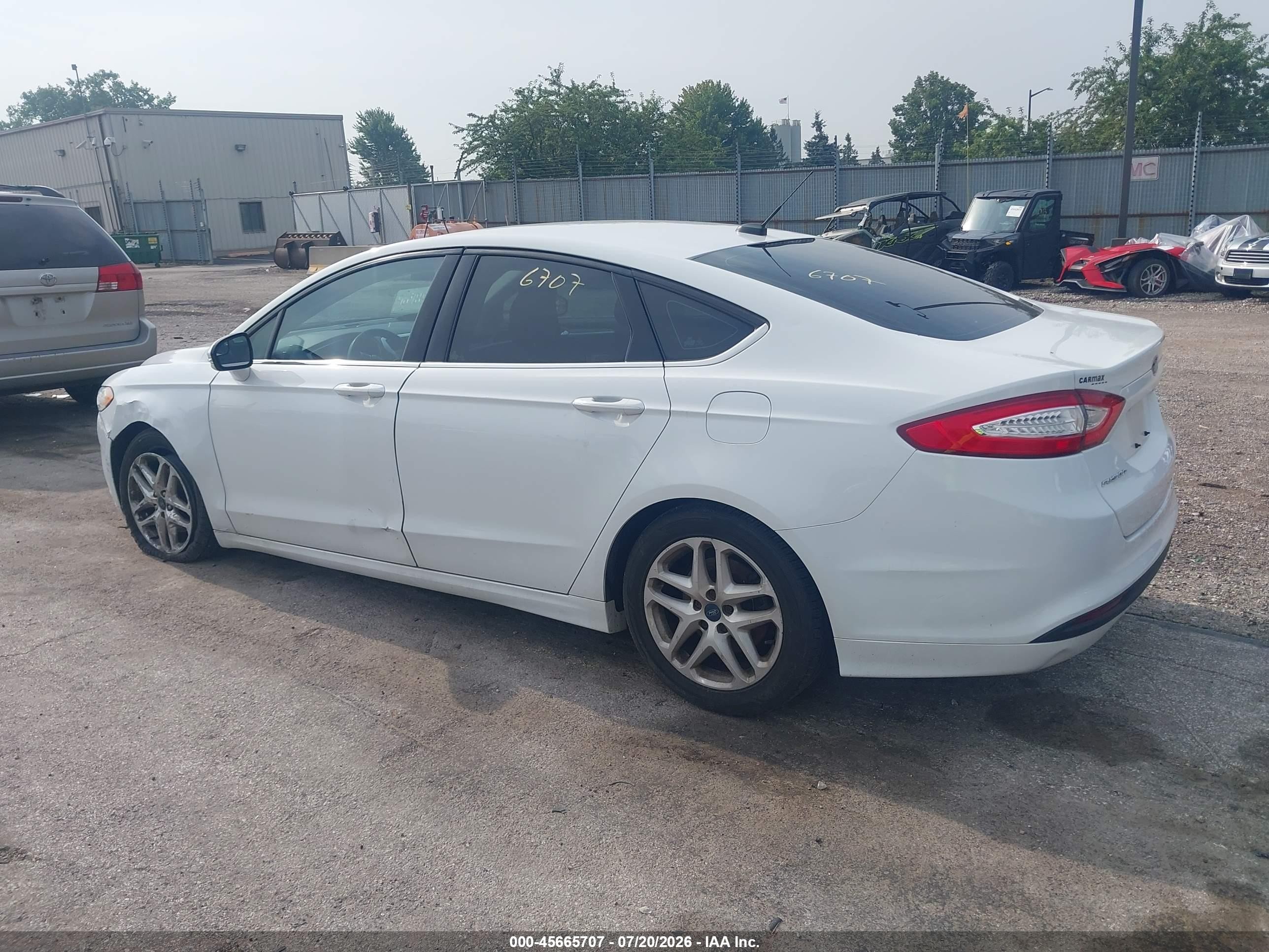 2015 Ford Fusion Se White vin: 1FA6P0H78F5108567