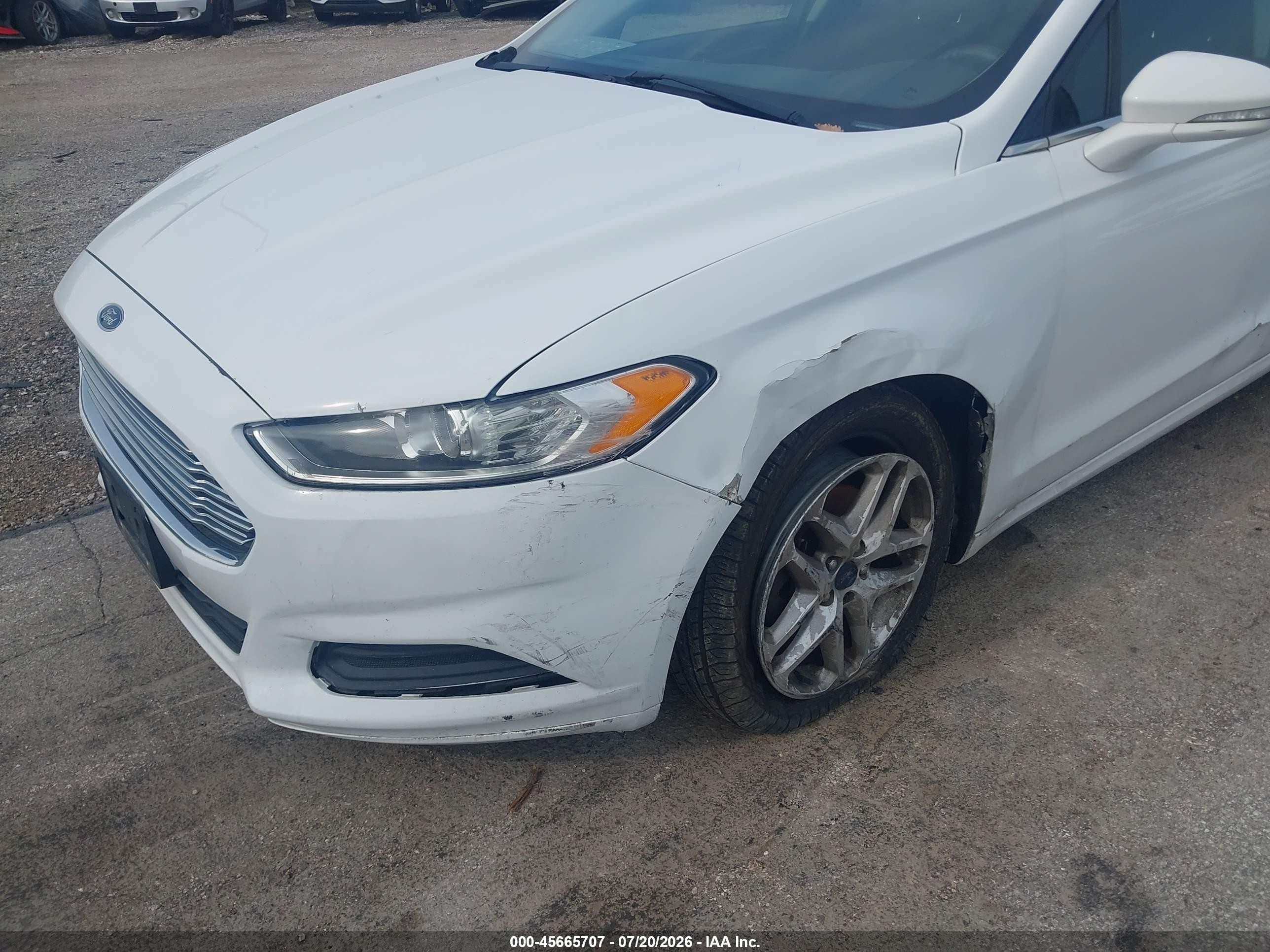 2015 Ford Fusion Se White vin: 1FA6P0H78F5108567