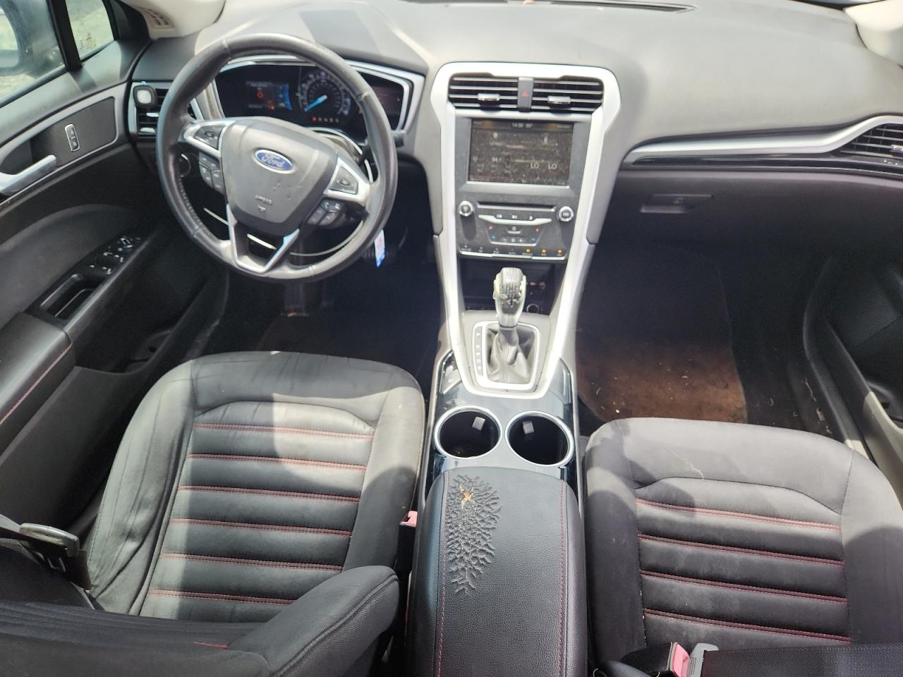 2014 Ford Fusion Se Gray vin: 1FA6P0H79E5353814