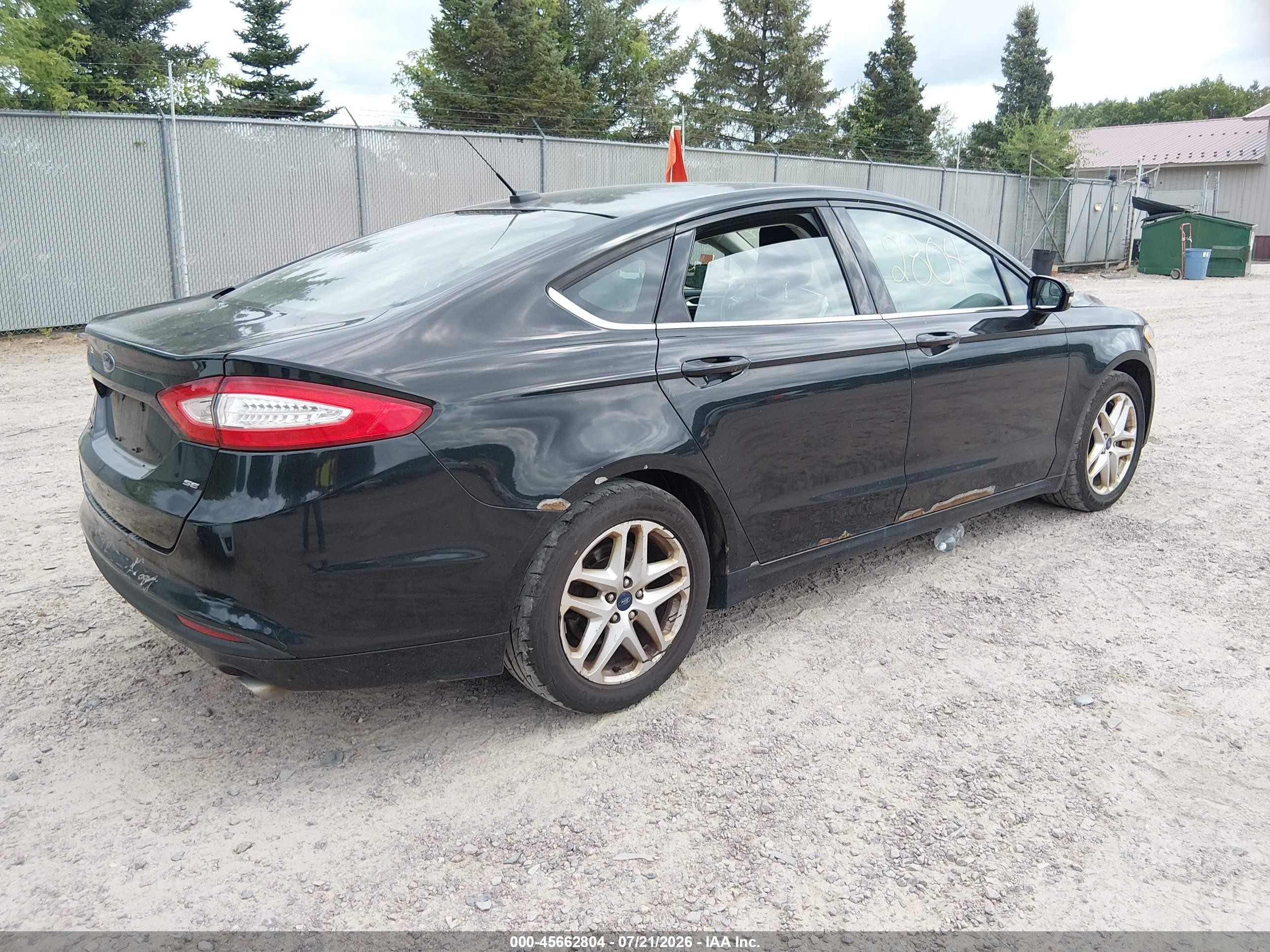 2014 Ford Fusion Se Black vin: 1FA6P0H79E5375215