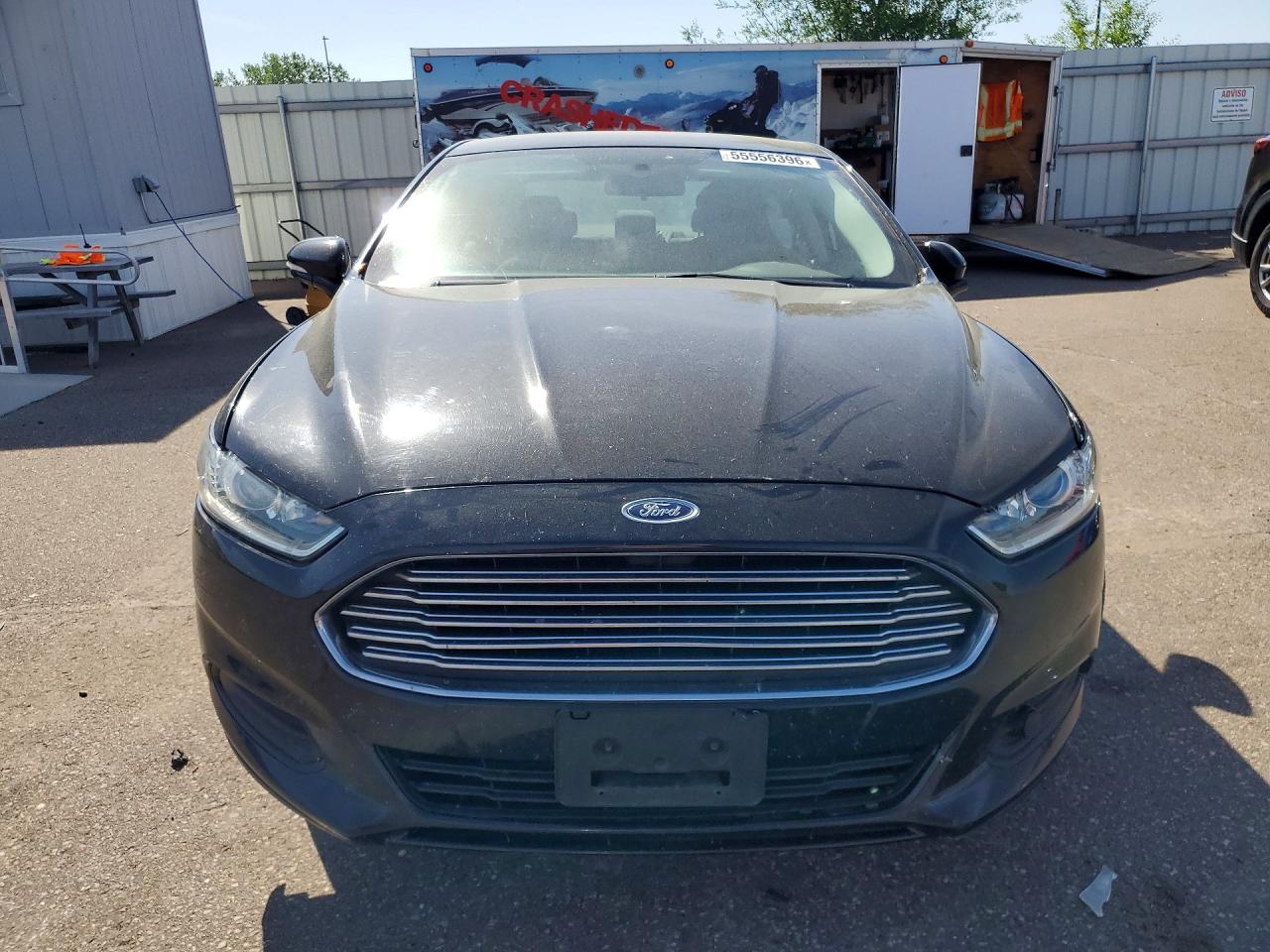2014 Ford Fusion Se Black vin: 1FA6P0H79E5375912