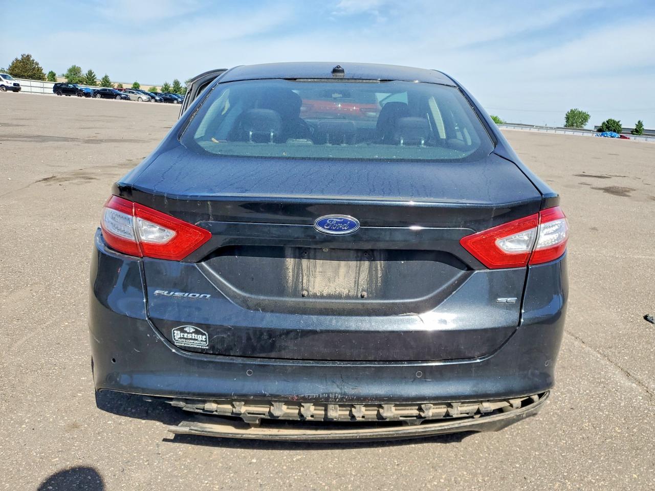 2014 Ford Fusion Se Black vin: 1FA6P0H79E5375912