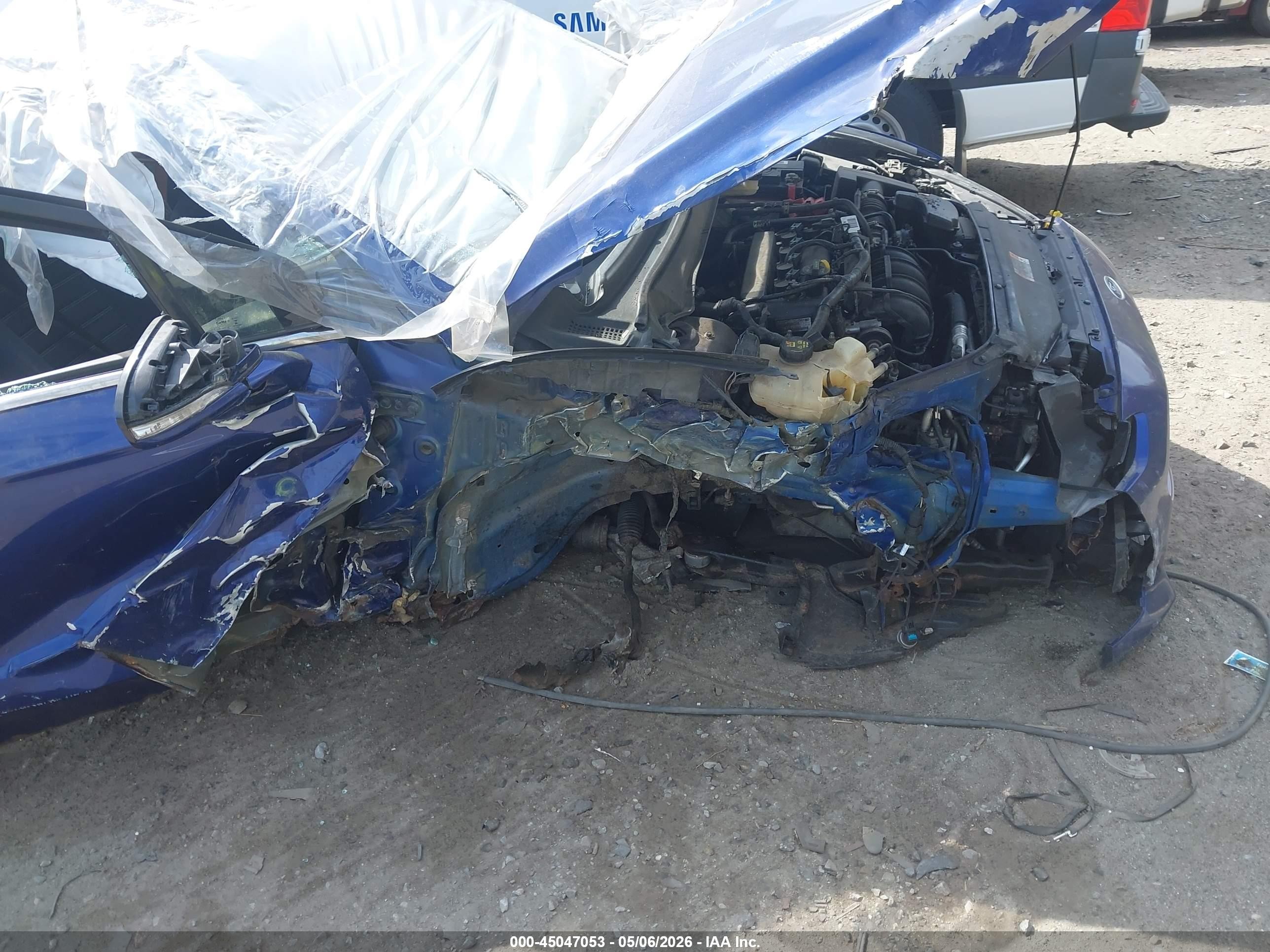 2014 Ford Fusion Se Синий vin: 1FA6P0H79E5383363