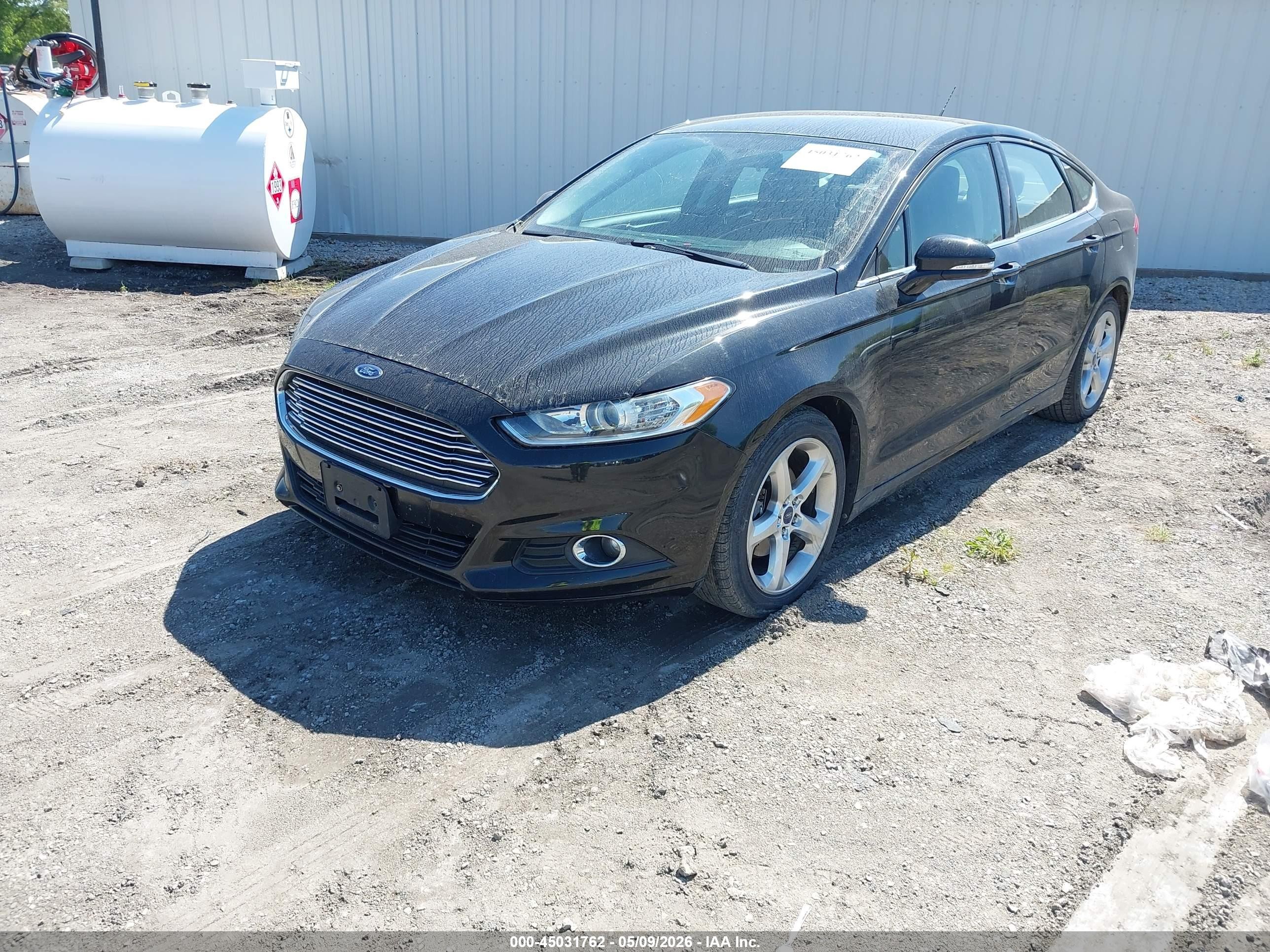 2014 Ford Fusion Se Черный vin: 1FA6P0H79E5390782