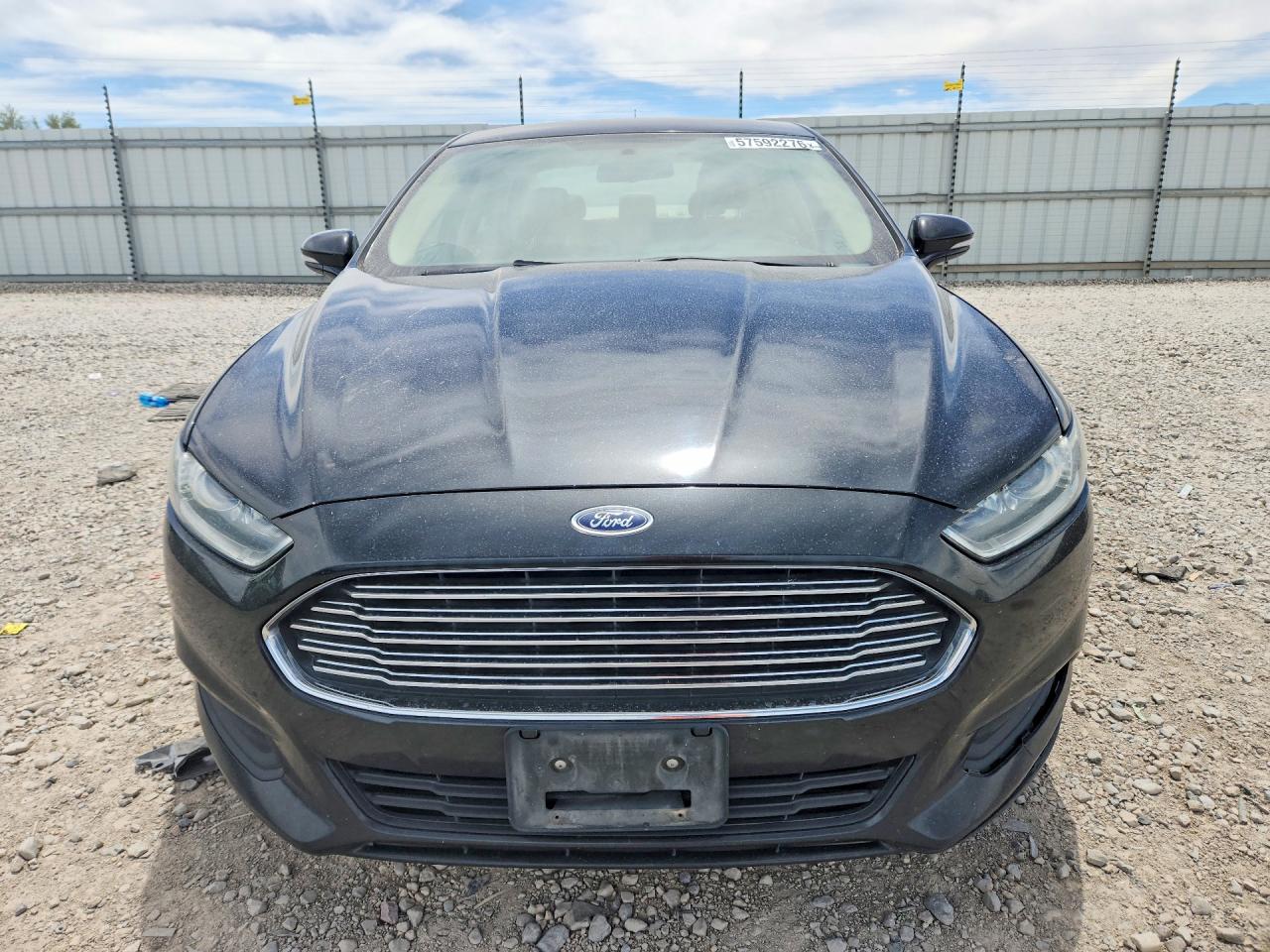 2014 Ford Fusion Se Black vin: 1FA6P0H79E5397358