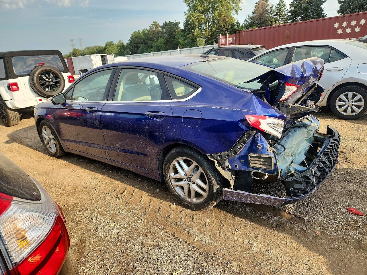 2016 Ford Fusion Se Blue vin: 1FA6P0H79G5110409