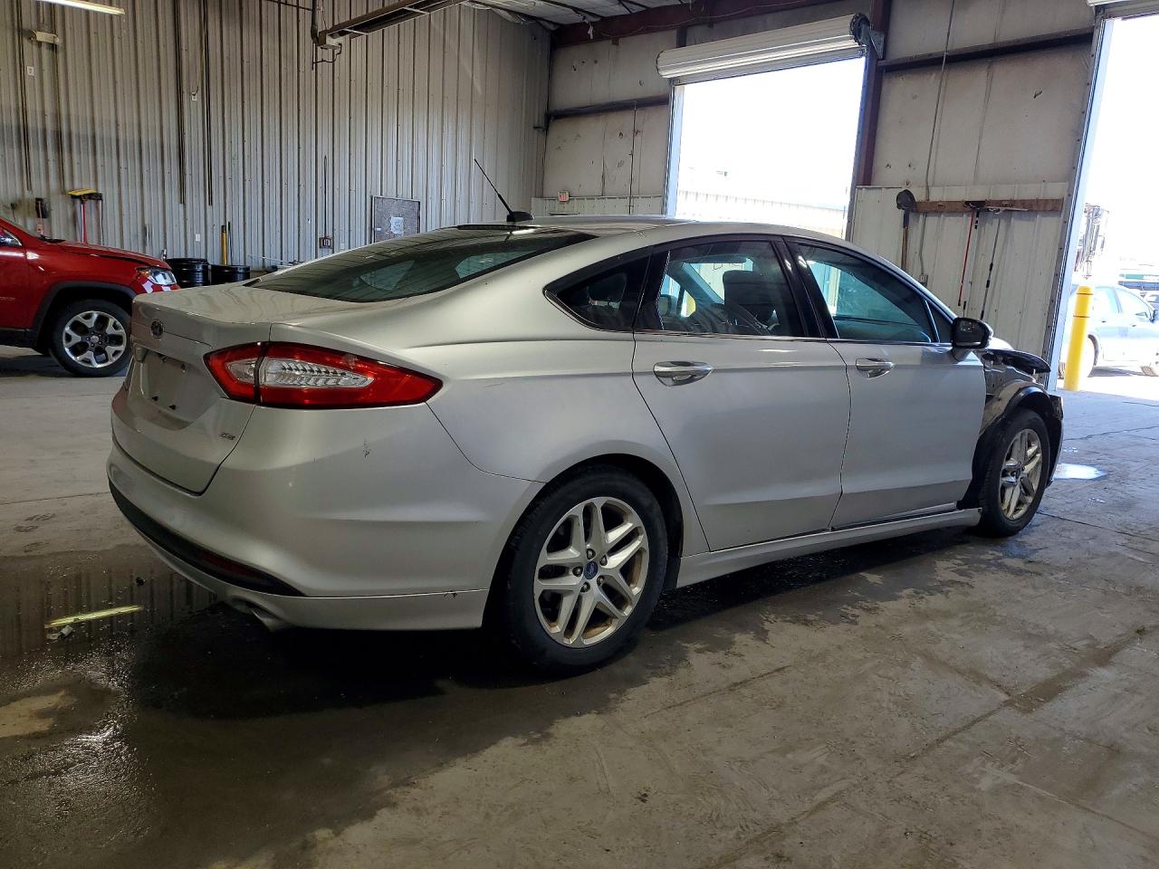 2014 Ford Fusion Se Silver vin: 1FA6P0H7XE5370511