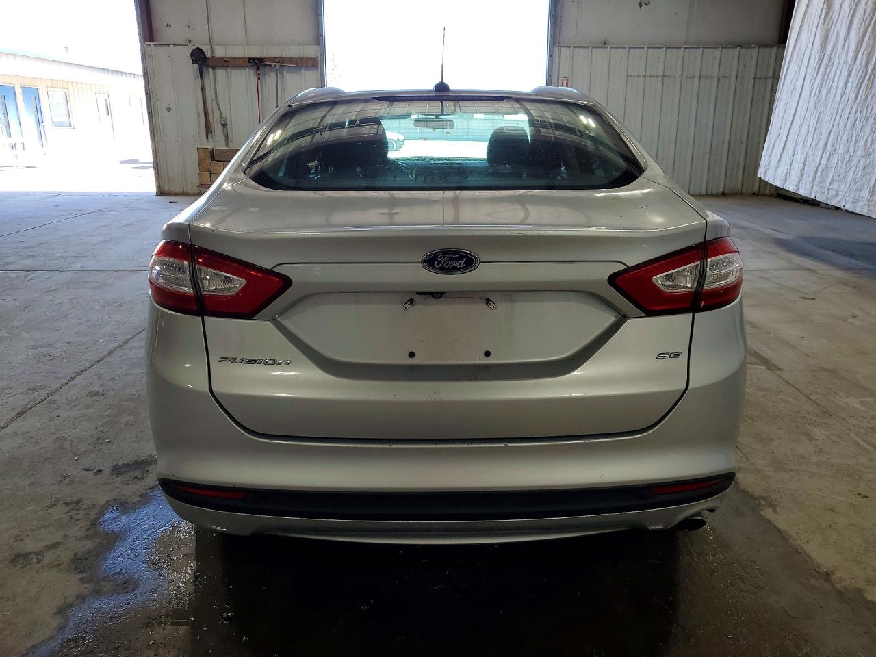 2014 Ford Fusion Se Silver vin: 1FA6P0H7XE5370511
