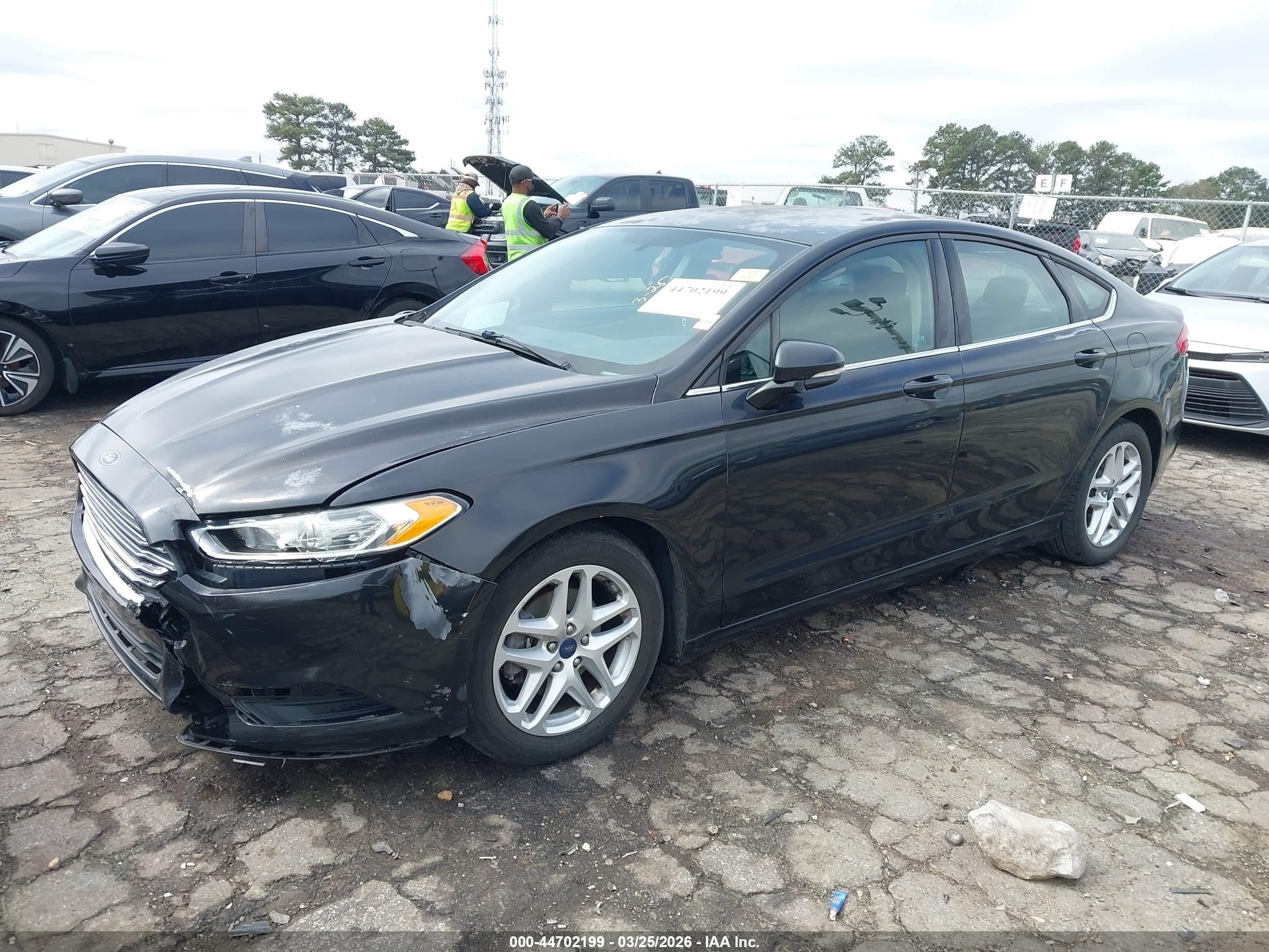 2014 Ford Fusion Se Black vin: 1FA6P0H7XE5376552