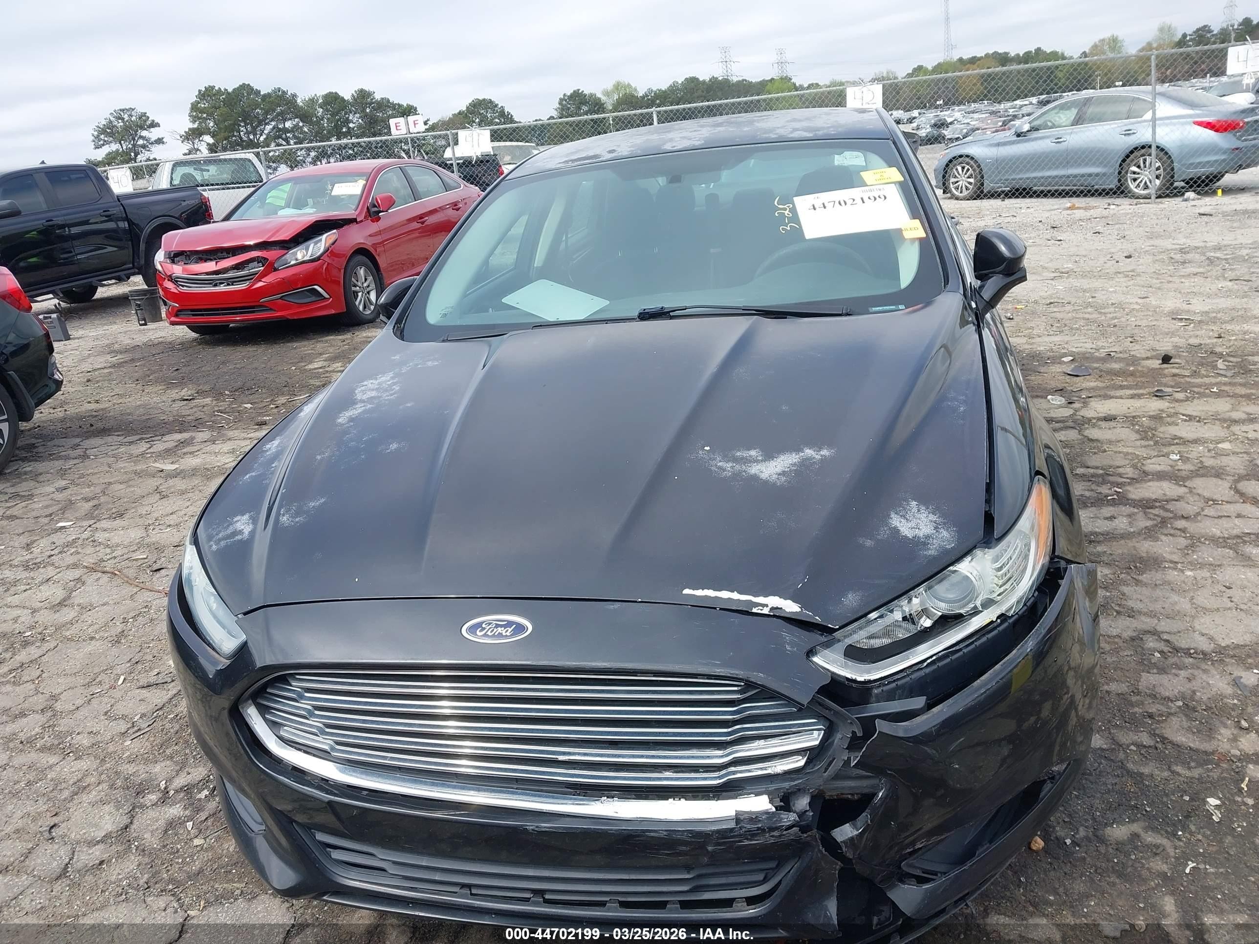 2014 Ford Fusion Se Black vin: 1FA6P0H7XE5376552